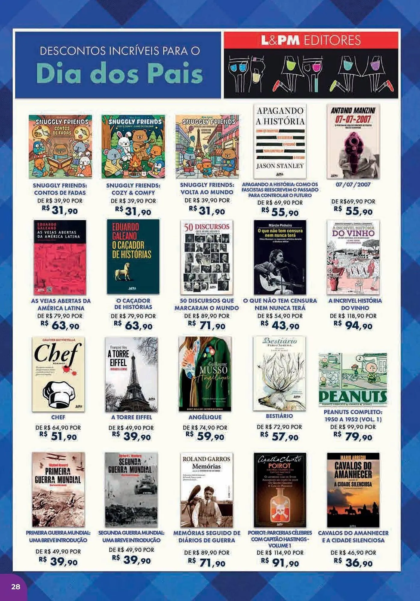 Encarte de Catálogo Livraria Leitura 1 de agosto até 30 de setembro 2025 - Pagina 28