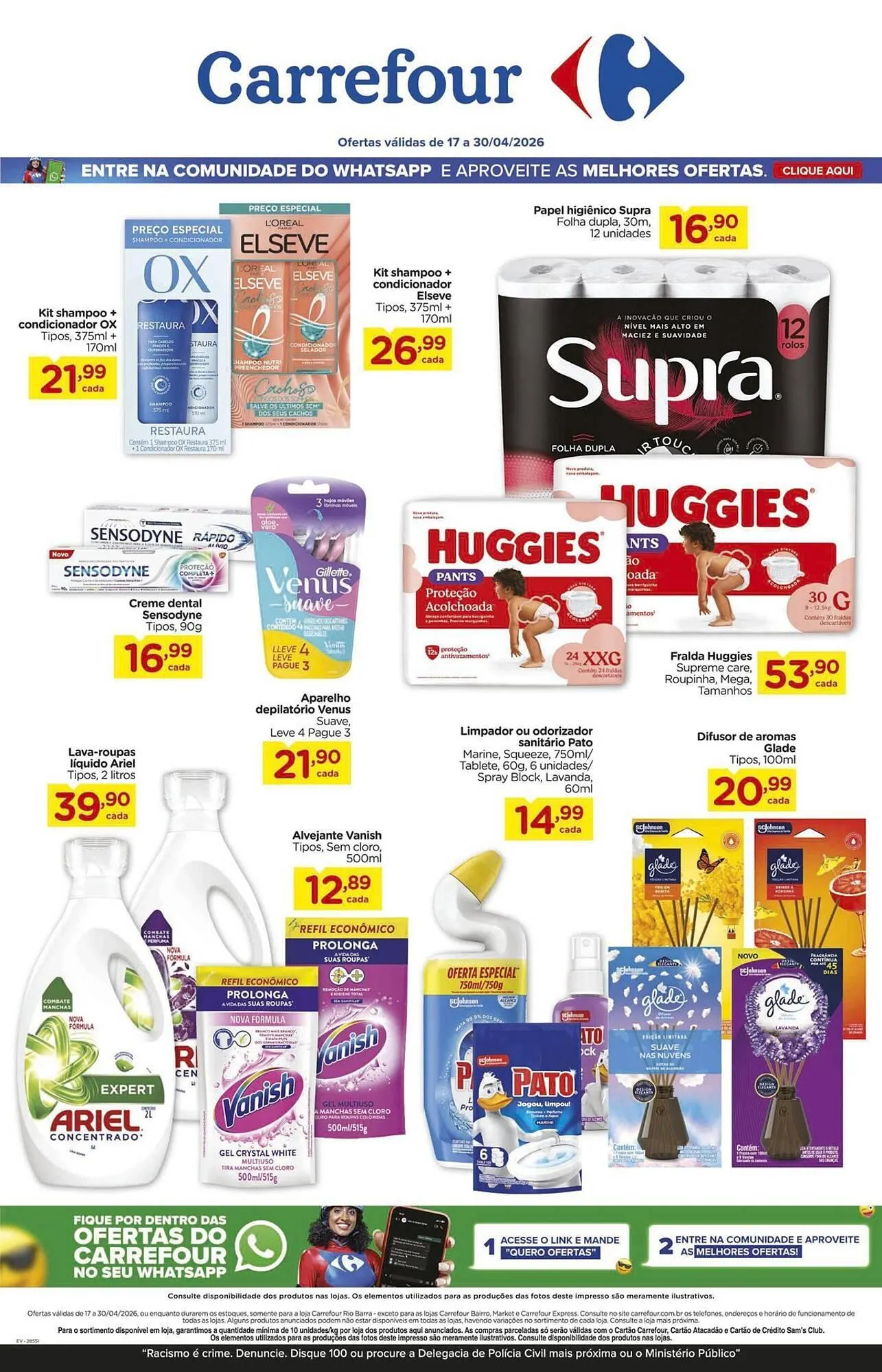 Encarte de Folheto Carrefour 17 de abril até 30 de abril 2026 - Pagina 3