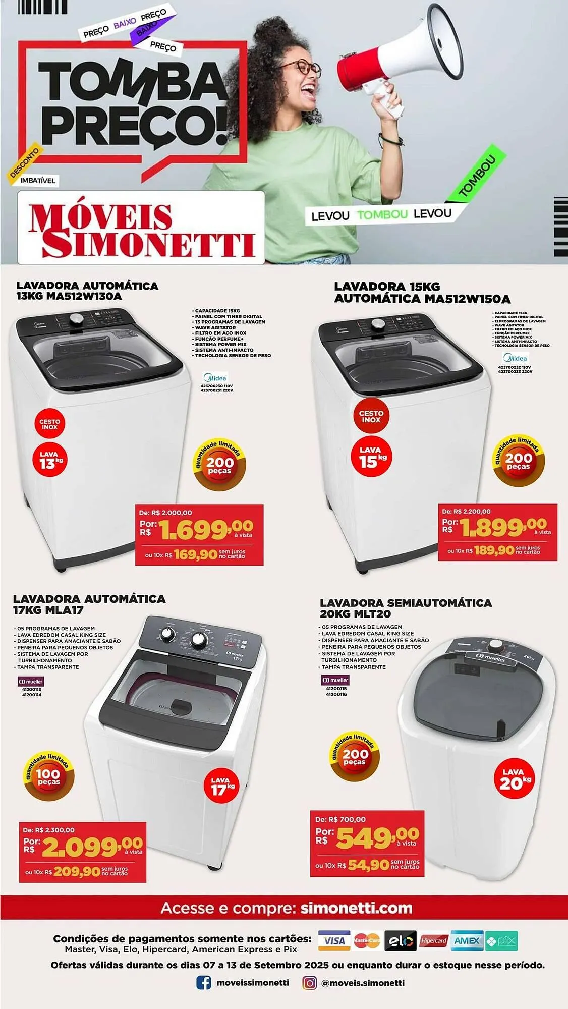 Encarte de Catálogo Móveis Simonetti 8 de setembro até 13 de setembro 2025 - Pagina 34