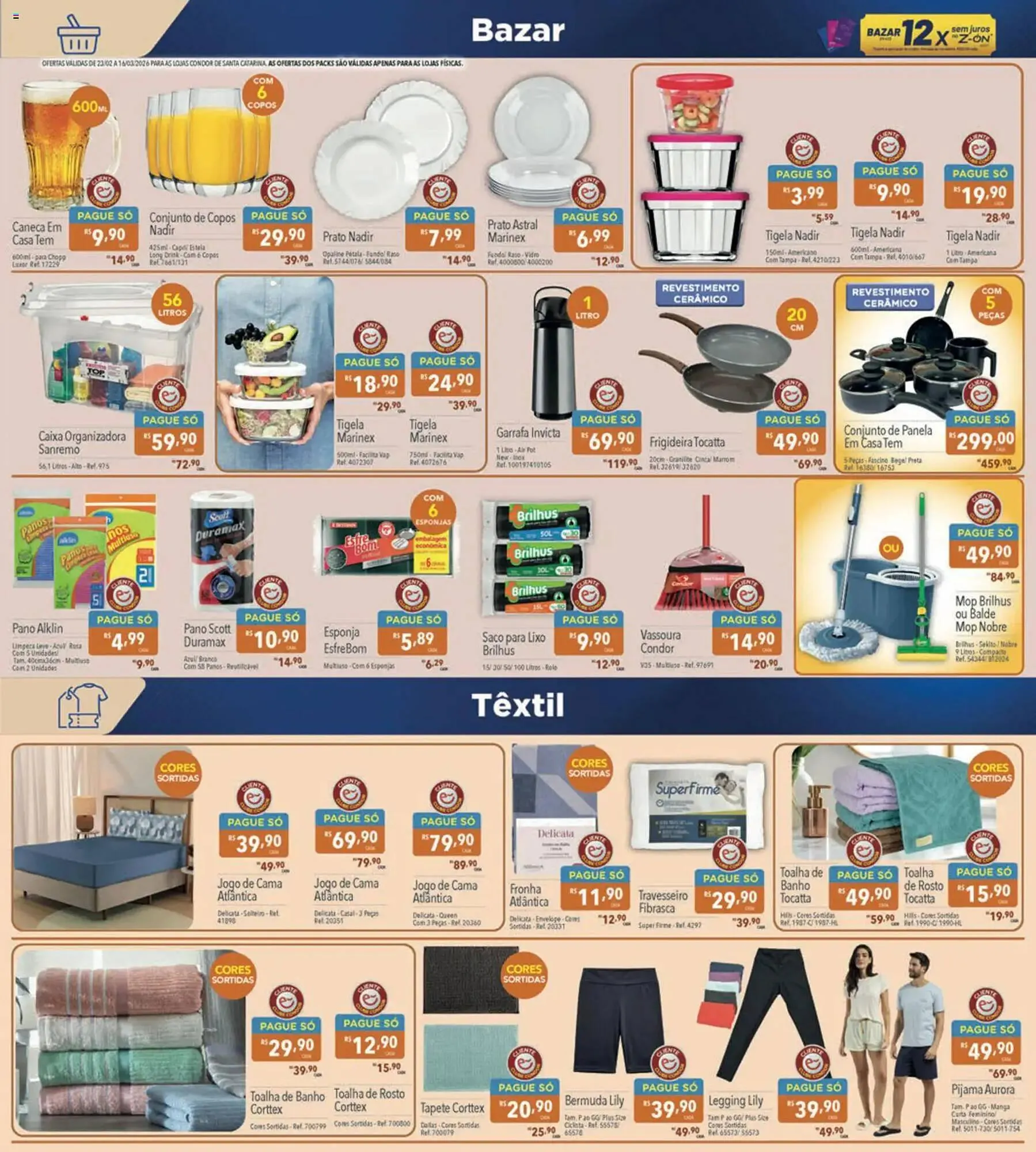 Encarte de Catálogo Supermercados Condor 23 de fevereiro até 16 de março 2026 - Pagina 23