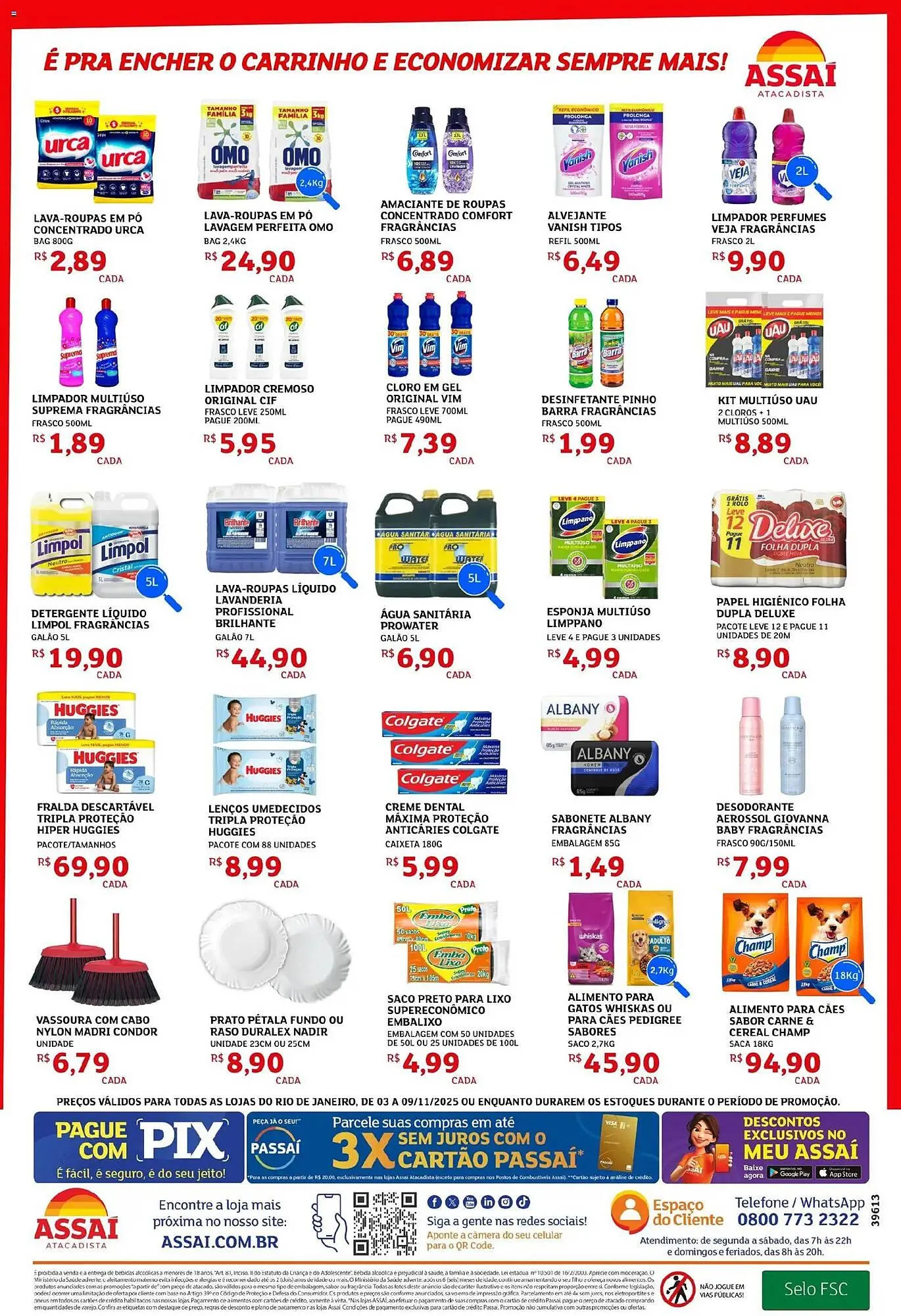 Encarte de Encarte Assaí Atacadista 3 de novembro até 9 de novembro 2025 - Pagina 4