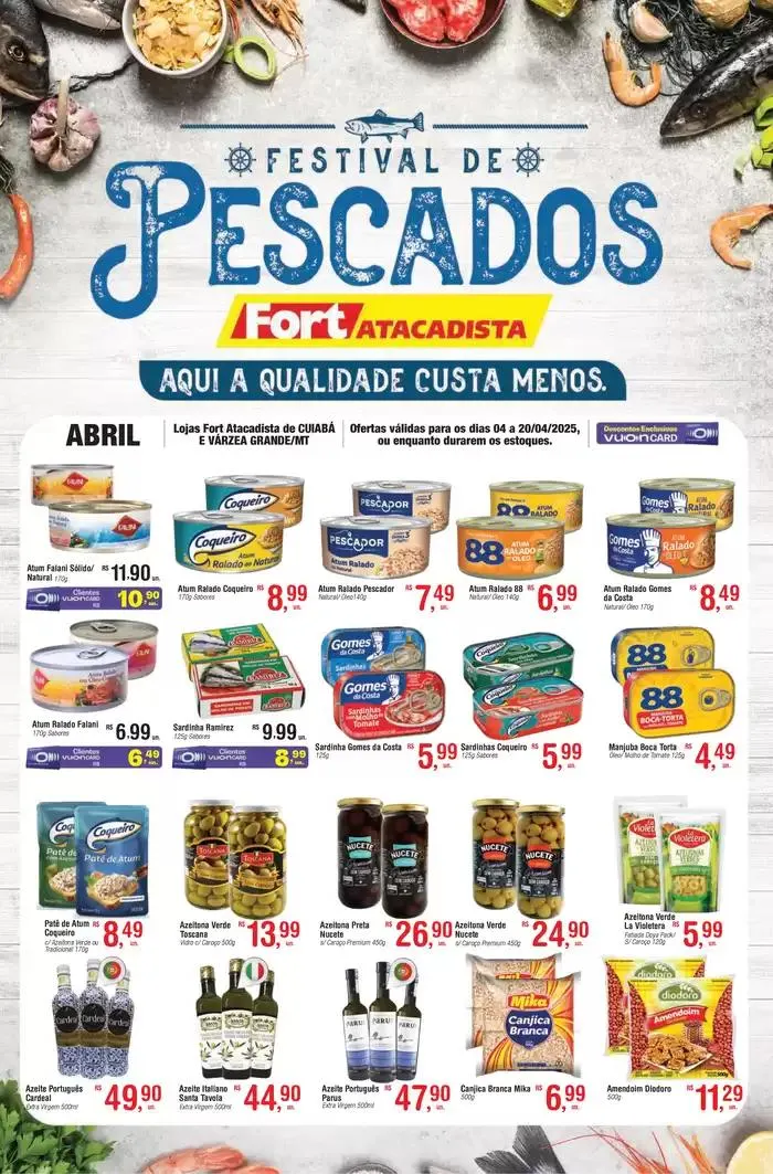 Encarte de MT Lamina Pescados 04 a 20 ABR 25 4 de abril até 20 de abril 2025 - Pagina 1