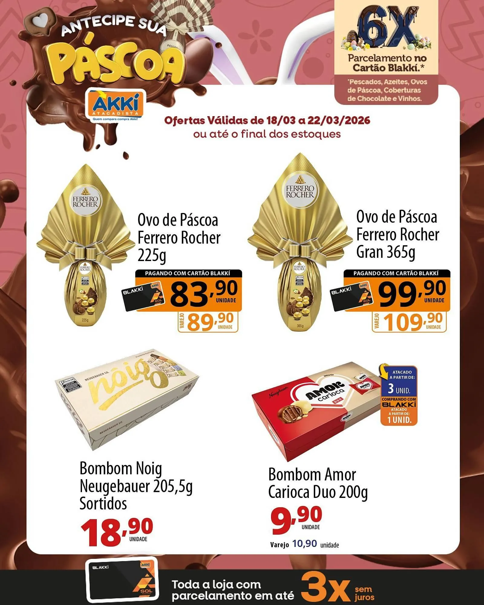 Encarte de Folheto Akki Atacadista 17 de março até 22 de março 2026 - Pagina 2