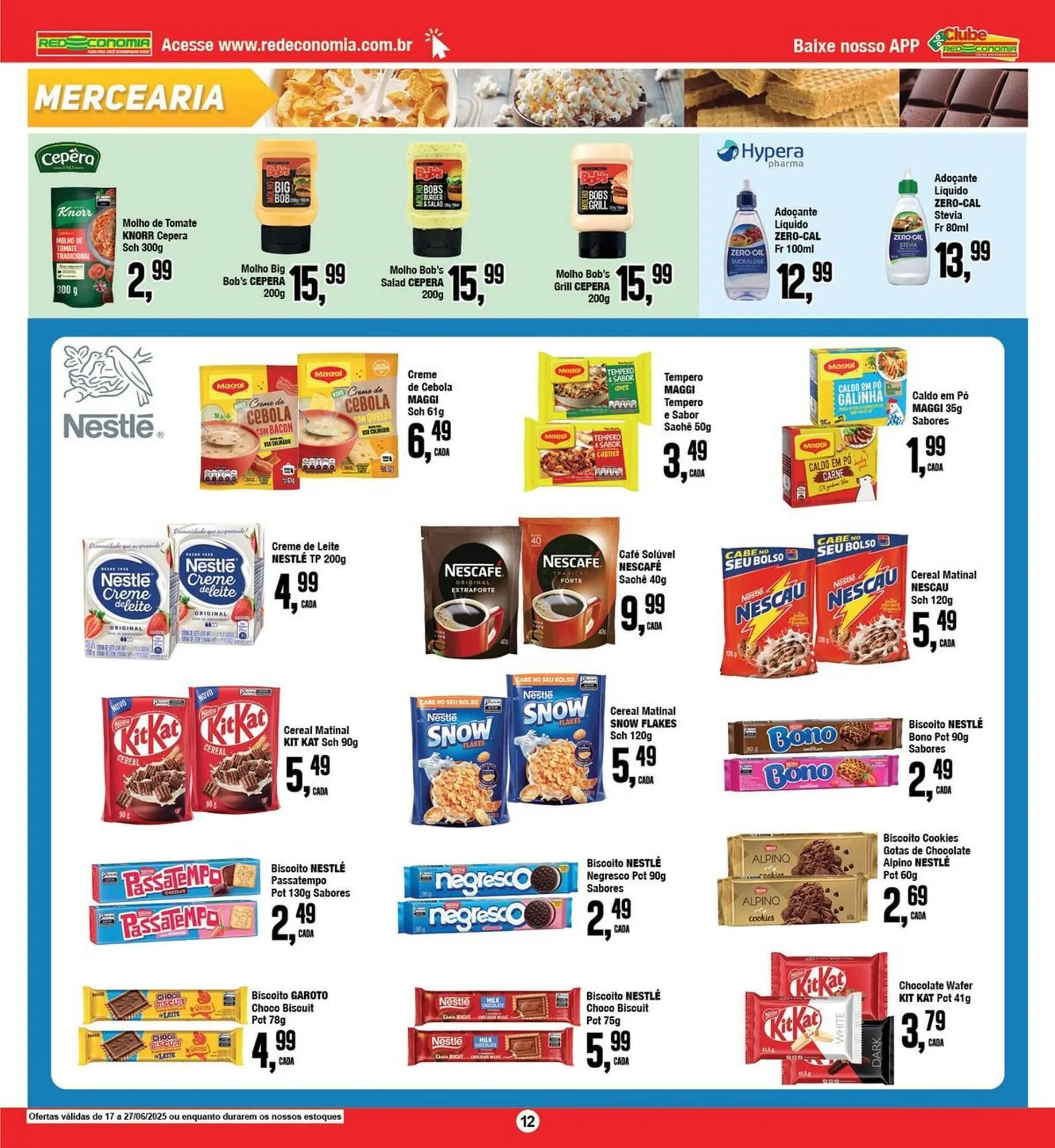 Encarte de Catálogo Rede Economia 27 de junho até 29 de junho 2025 - Pagina 12