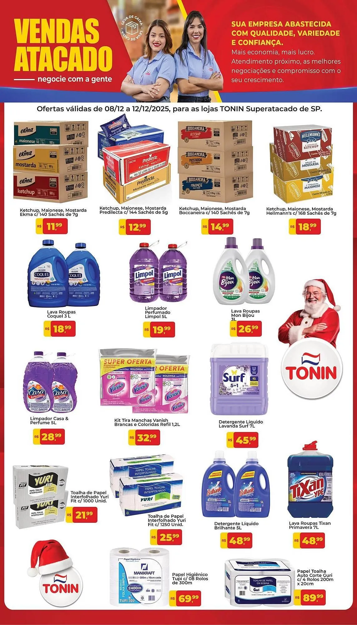 Encarte de Catálogo Tonin Superatacado 9 de dezembro até 12 de dezembro 2025 - Pagina 1