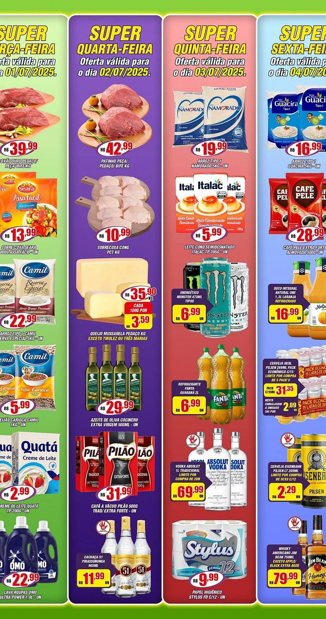 Encarte de Catálogo Violeta Supermercados 3 de julho até 4 de julho 2025 - Pagina 2