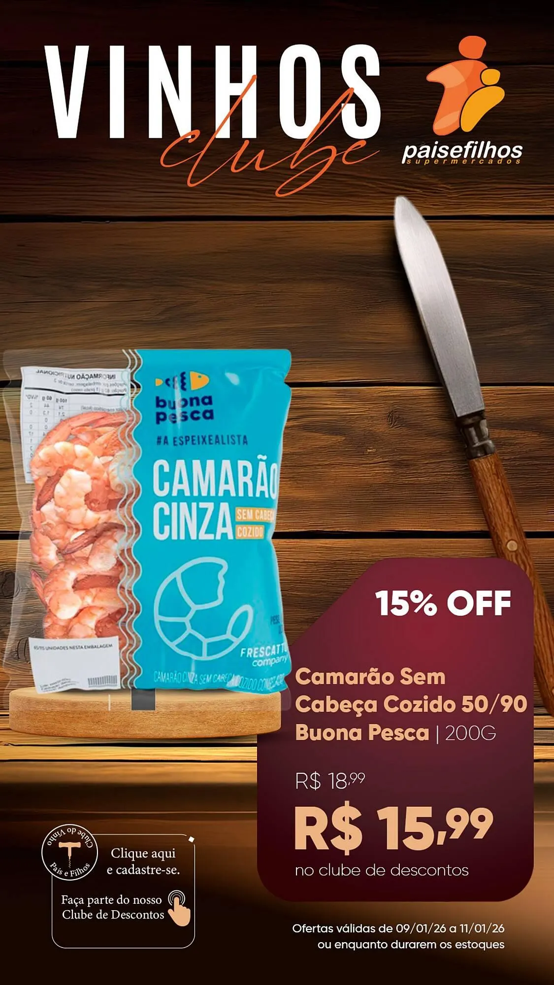 Encarte de Catálogo Pais e Filhos Supermercados 9 de janeiro até 11 de janeiro 2026 - Pagina 10