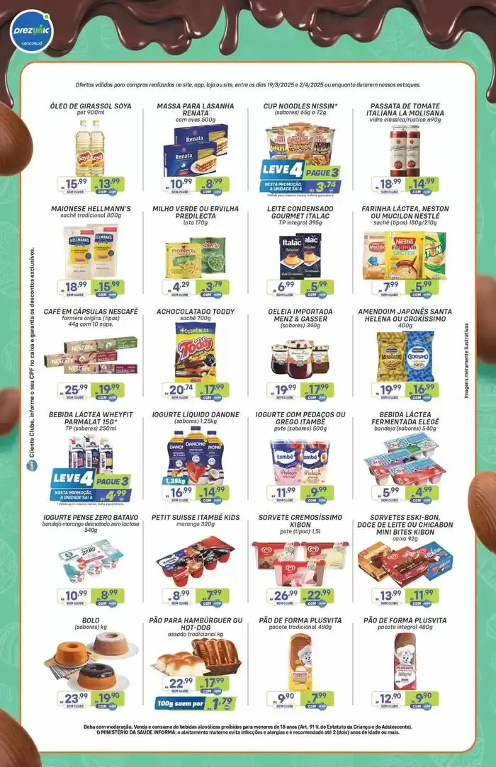 Encarte de Encarte Prezunic 19 de março até 2 de abril 2025 - Pagina 3