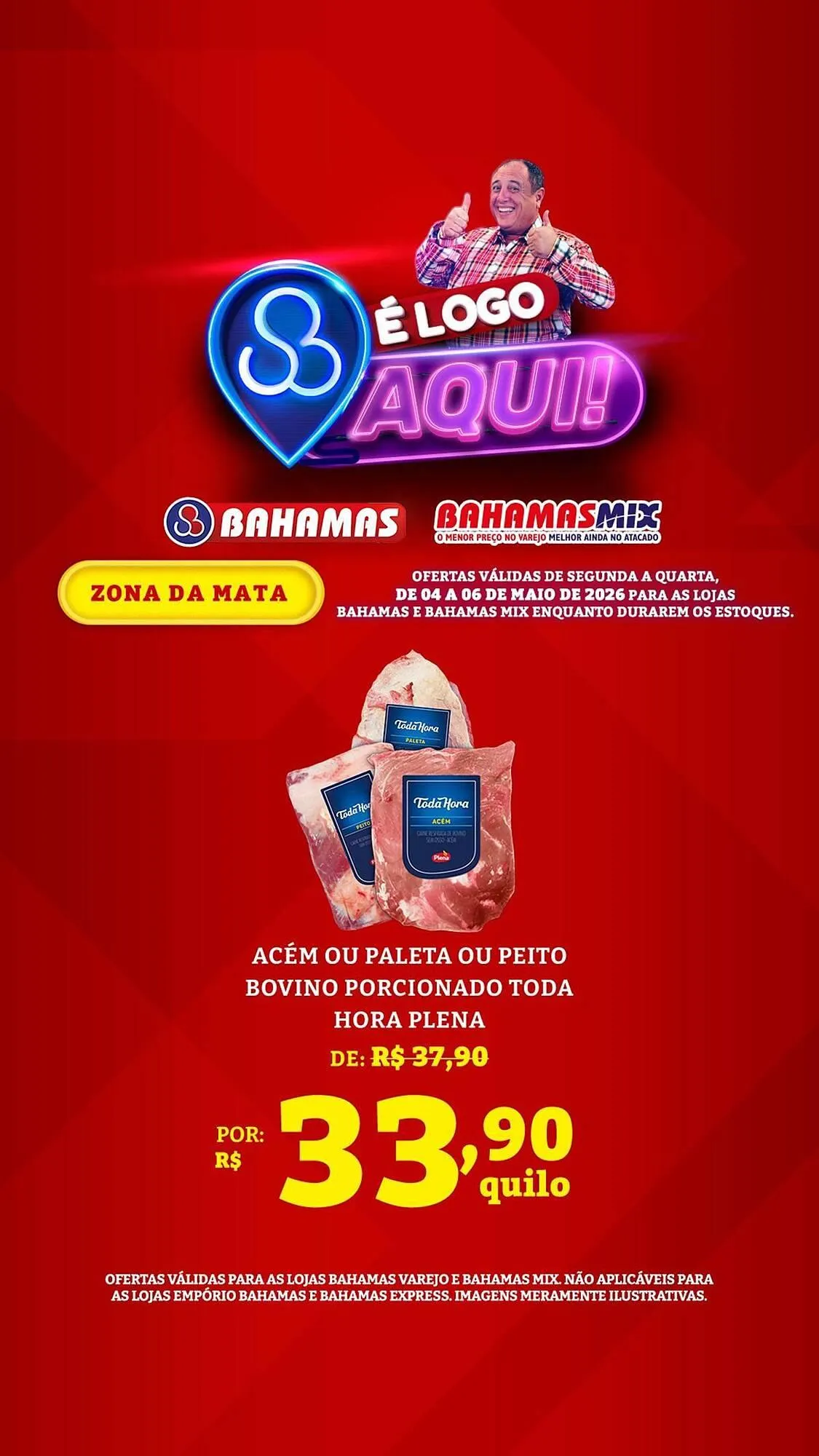 Encarte de Catálogo Bahamas Supermercados 4 de maio até 6 de maio 2026 - Pagina 5