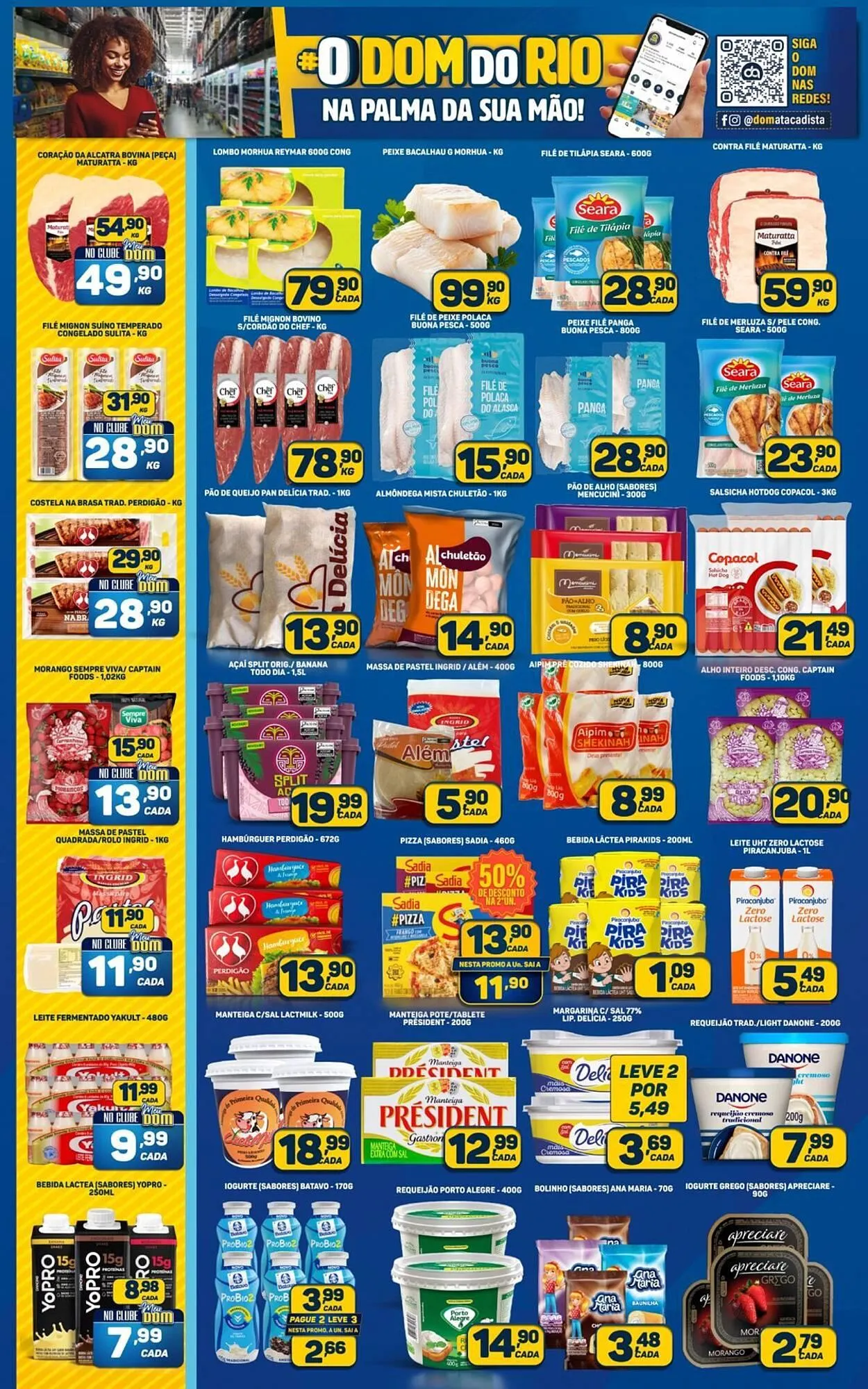 Encarte de Catálogo Dom Atacadista 17 de março até 19 de março 2025 - Pagina 1