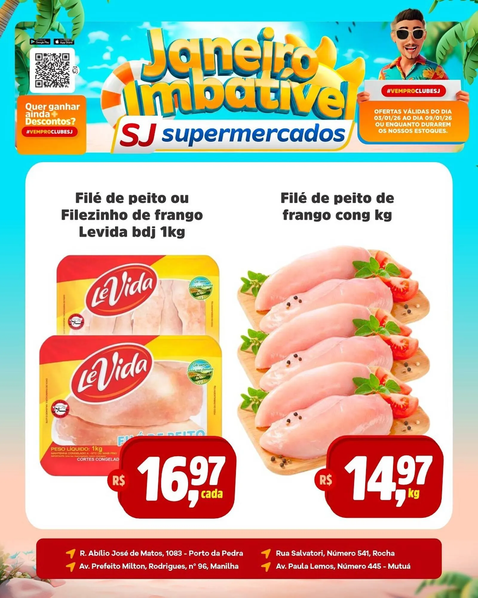 Encarte de Encarte Sj Supermercados 3 de janeiro até 9 de janeiro 2026 - Pagina 2