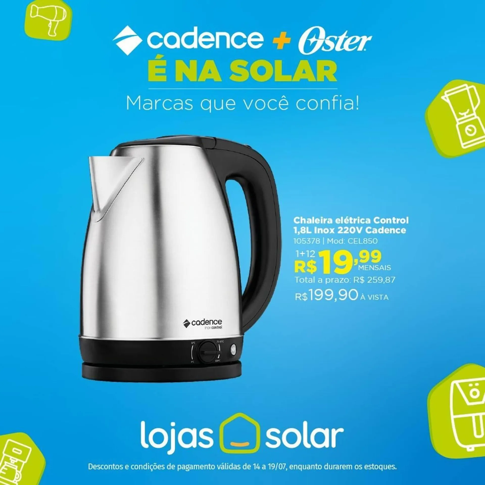 Encarte de Catálogo Lojas Solar 14 de julho até 19 de julho 2025 - Pagina 5