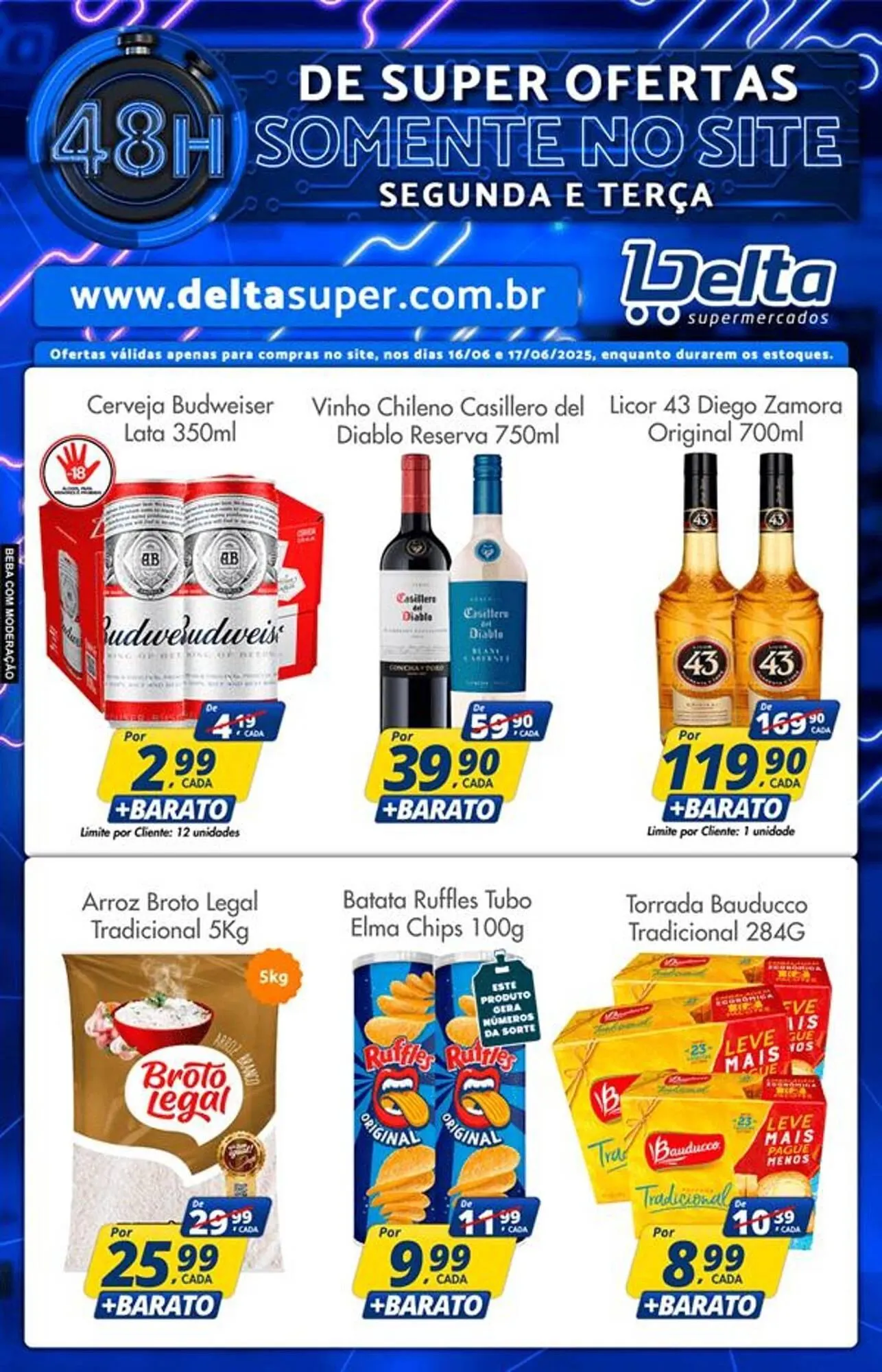 Encarte de Catálogo Delta Supermercados 16 de junho até 17 de junho 2025 - Pagina 3