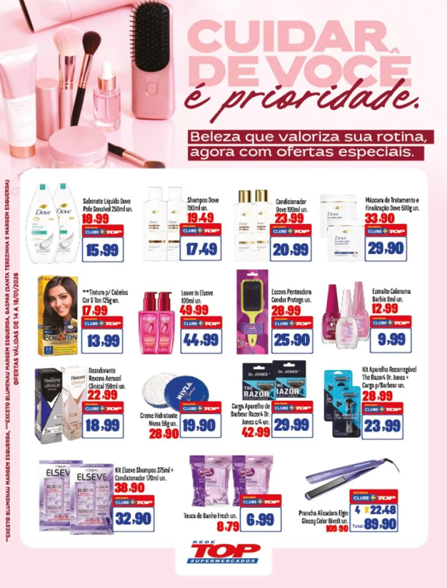 Encarte de Encarte Rede Top 14 de janeiro até 18 de janeiro 2026 - Pagina 1