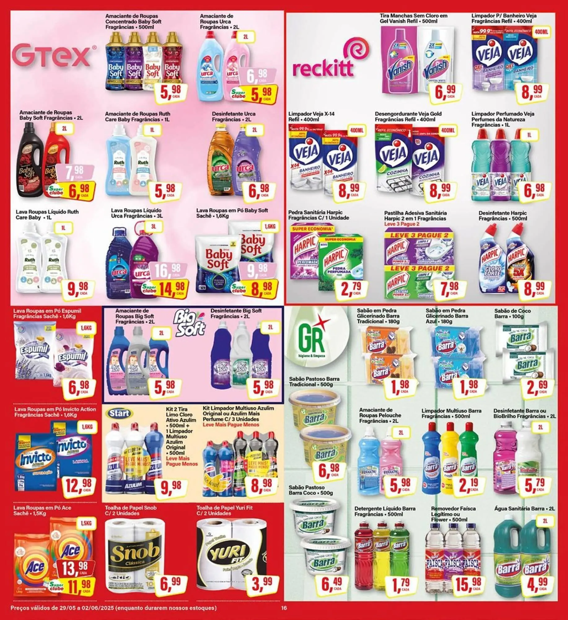 Encarte de Catálogo Rede Supermarket 29 de maio até 2 de junho 2025 - Pagina 16