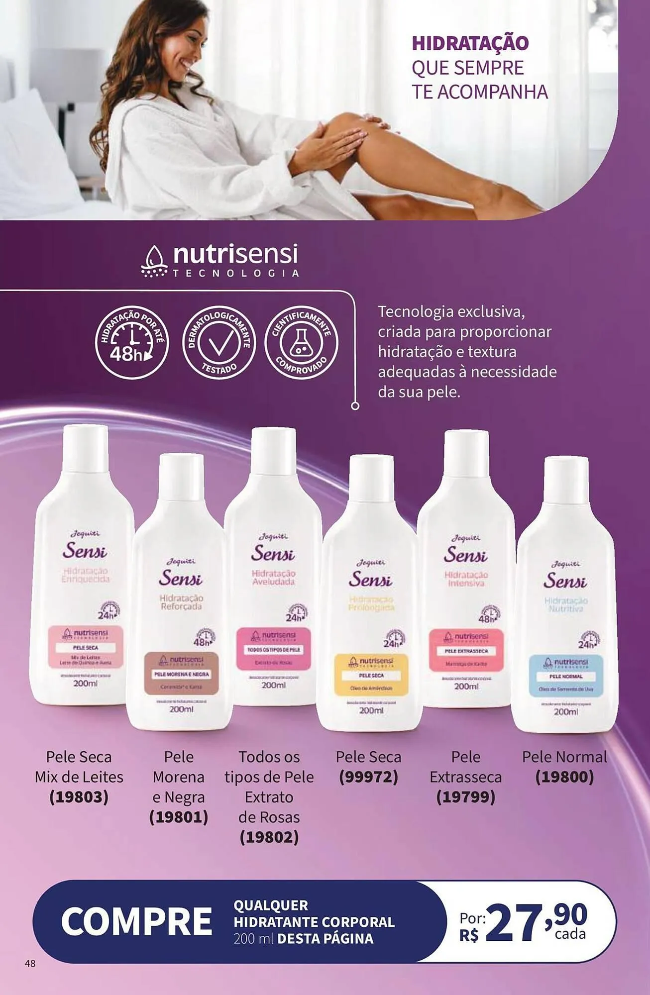 Encarte de Catálogo Jequiti 25 de agosto até 31 de dezembro 2025 - Pagina 48