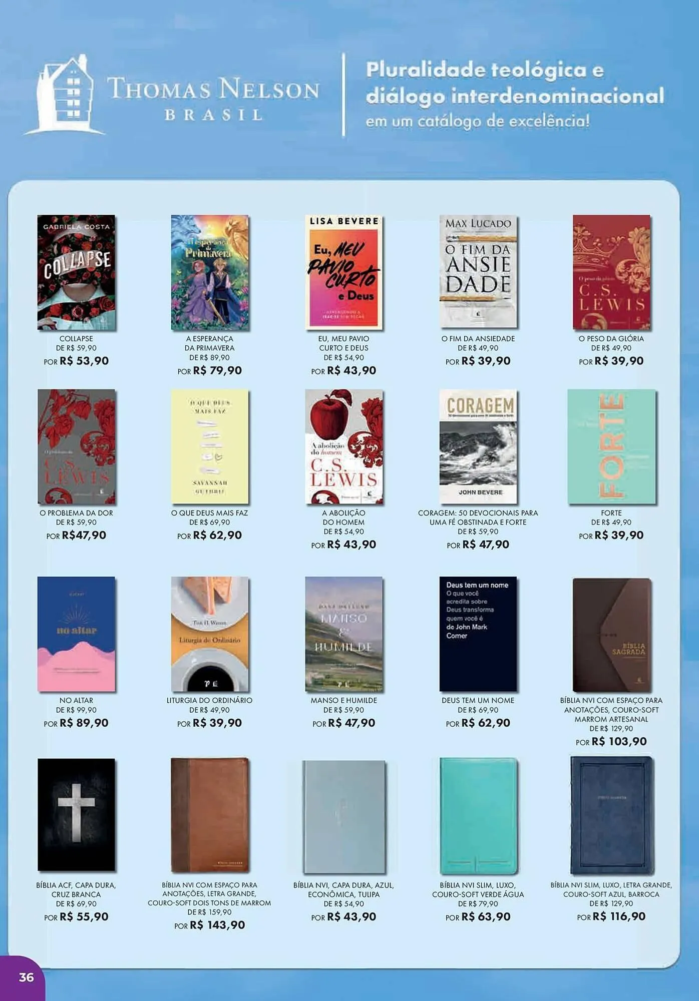 Encarte de Catálogo Livraria Leitura 1 de agosto até 30 de setembro 2025 - Pagina 36