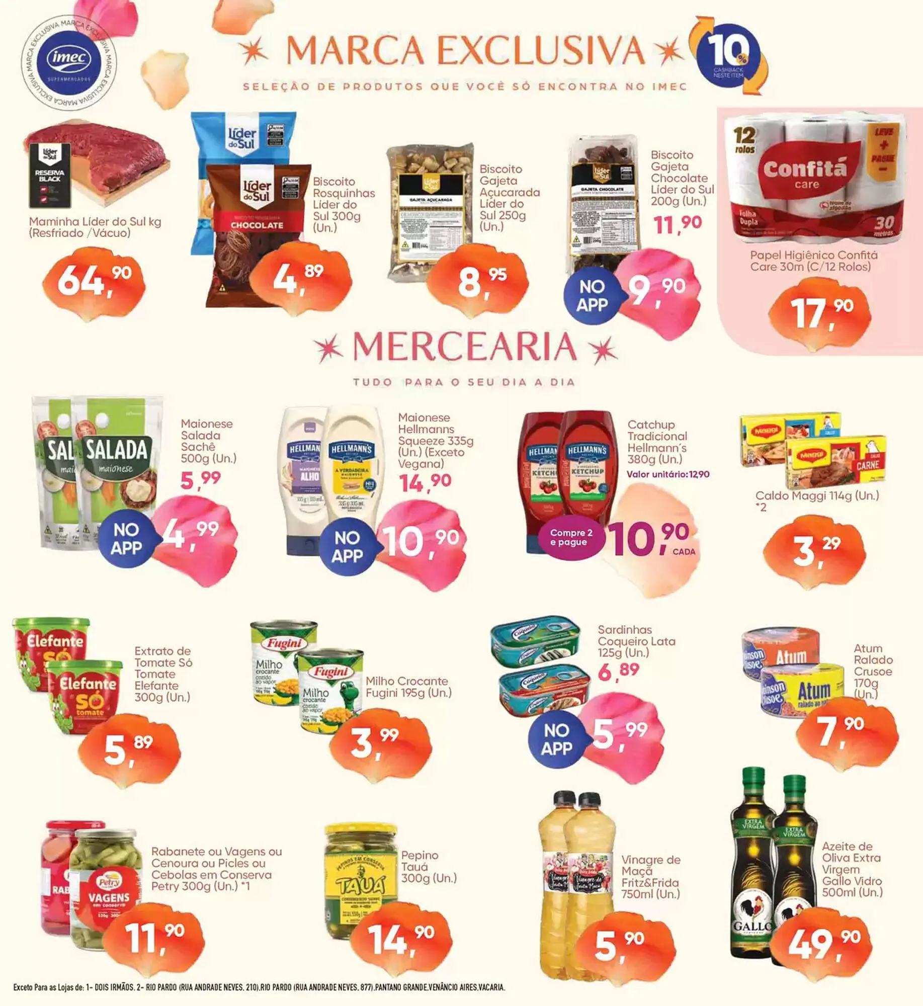 Encarte de Catálogo Imec Supermercados 7 de março até 16 de março 2025 - Pagina 7