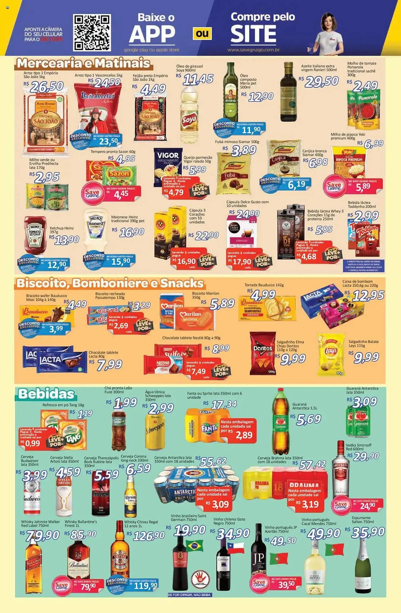 Encarte de Catálogo Supermercados Savegnago 3 de julho até 7 de julho 2025 - Pagina 3