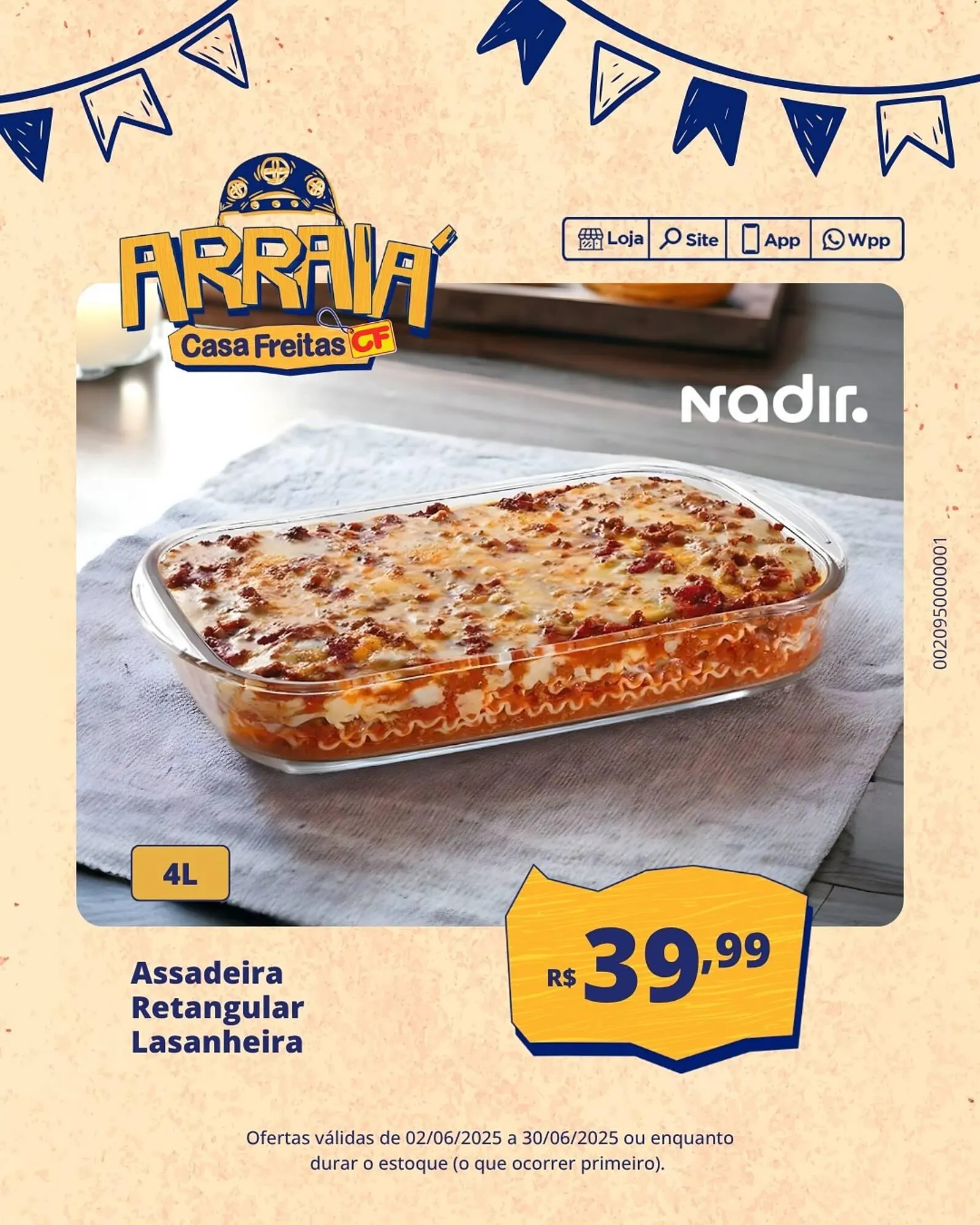 Encarte de Catálogo Casa Freitas 3 de junho até 30 de junho 2025 - Pagina 1