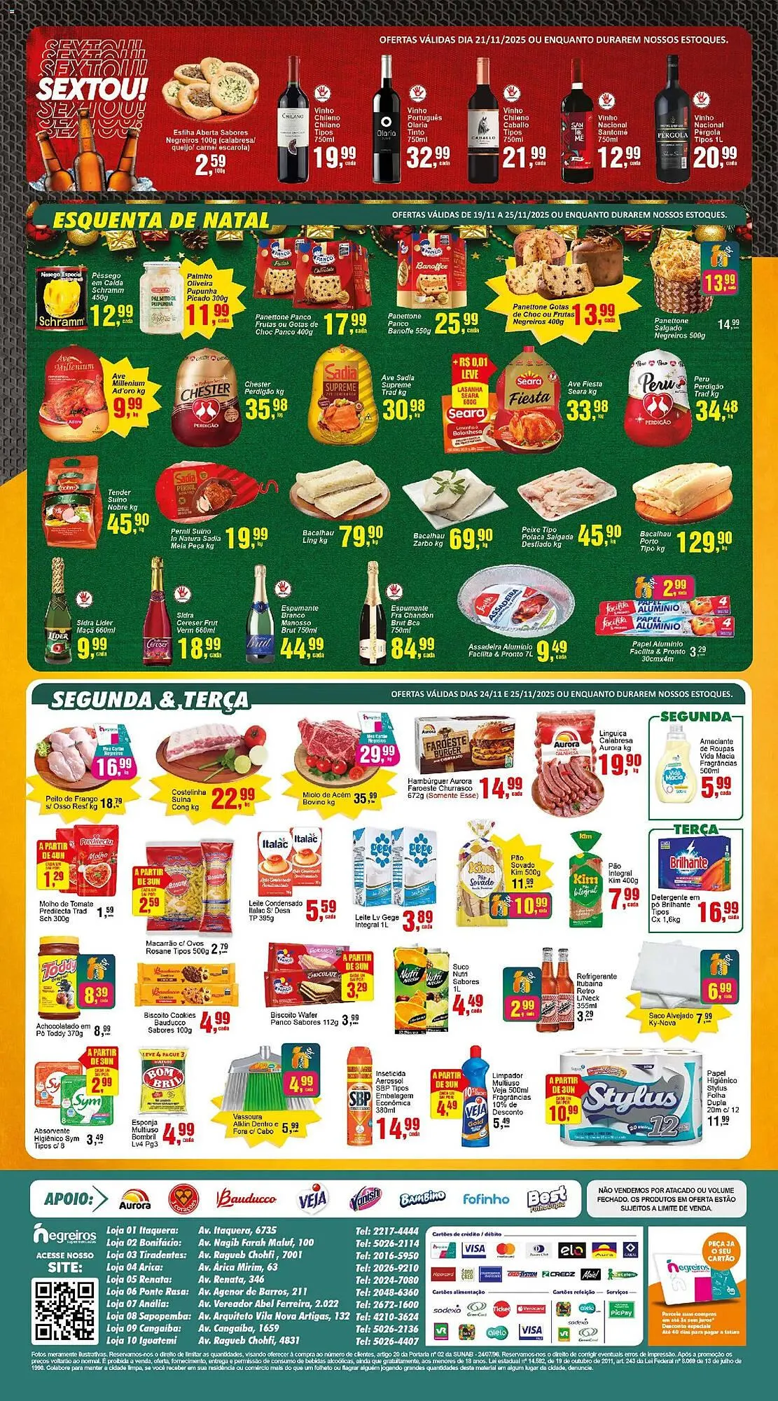 Encarte de Folheto Negreiros 19 de novembro até 25 de novembro 2025 - Pagina 2