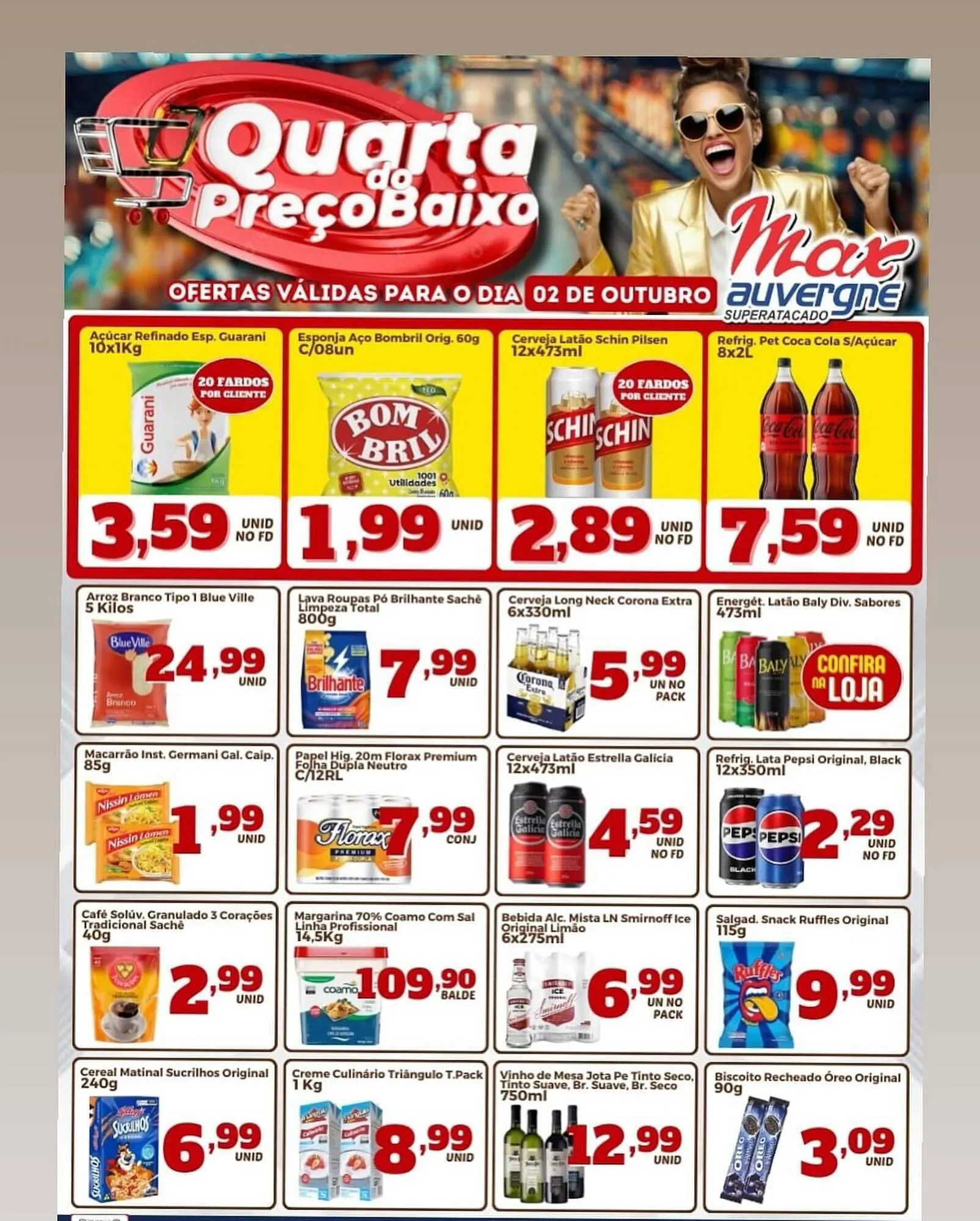 Encarte de Catálogo Max Auvergne Superatacado 2 de outubro até 2 de outubro 2024 - Pagina 2