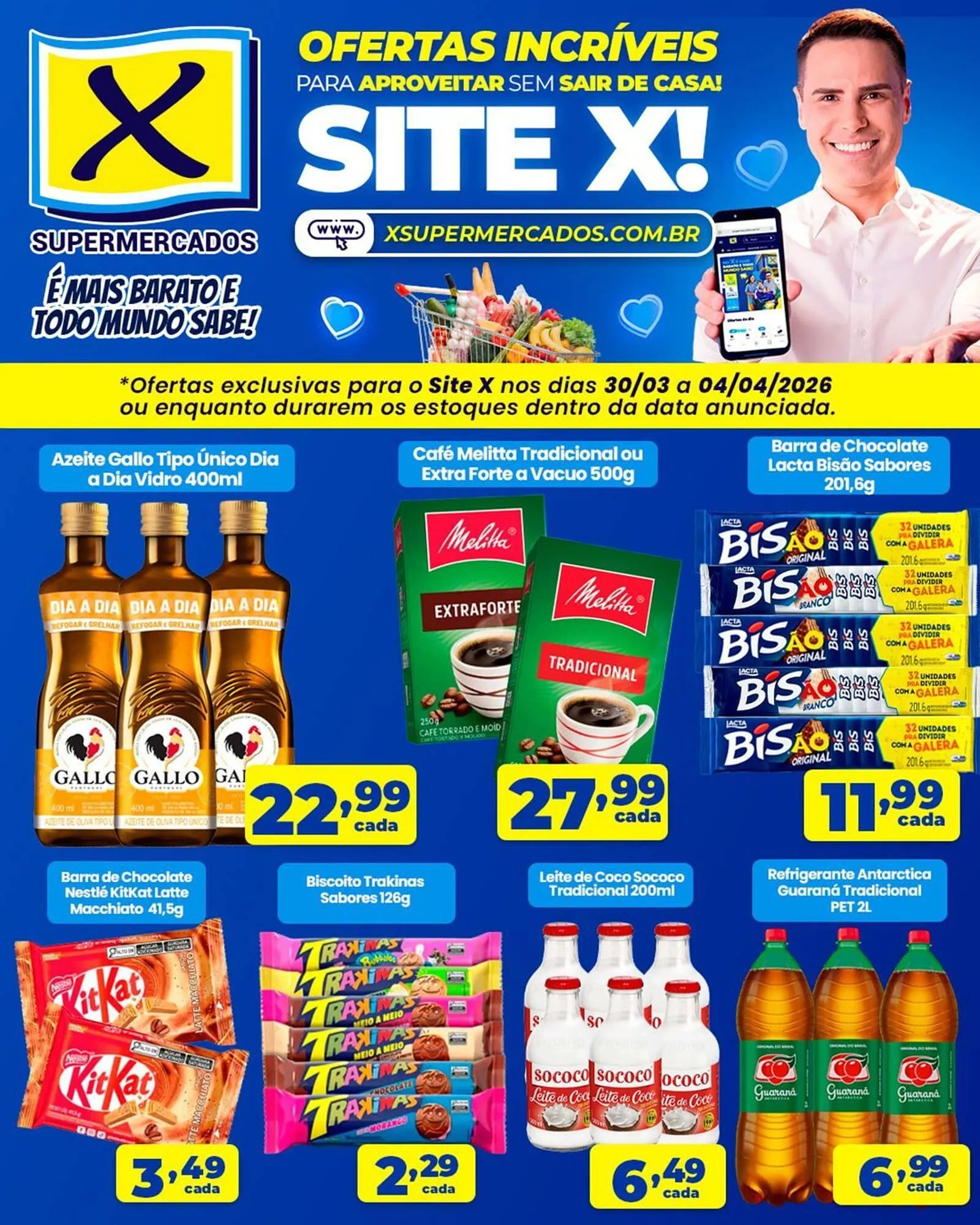 Encarte de Folheto X Supermercados 30 de março até 4 de abril 2026 - Pagina 2