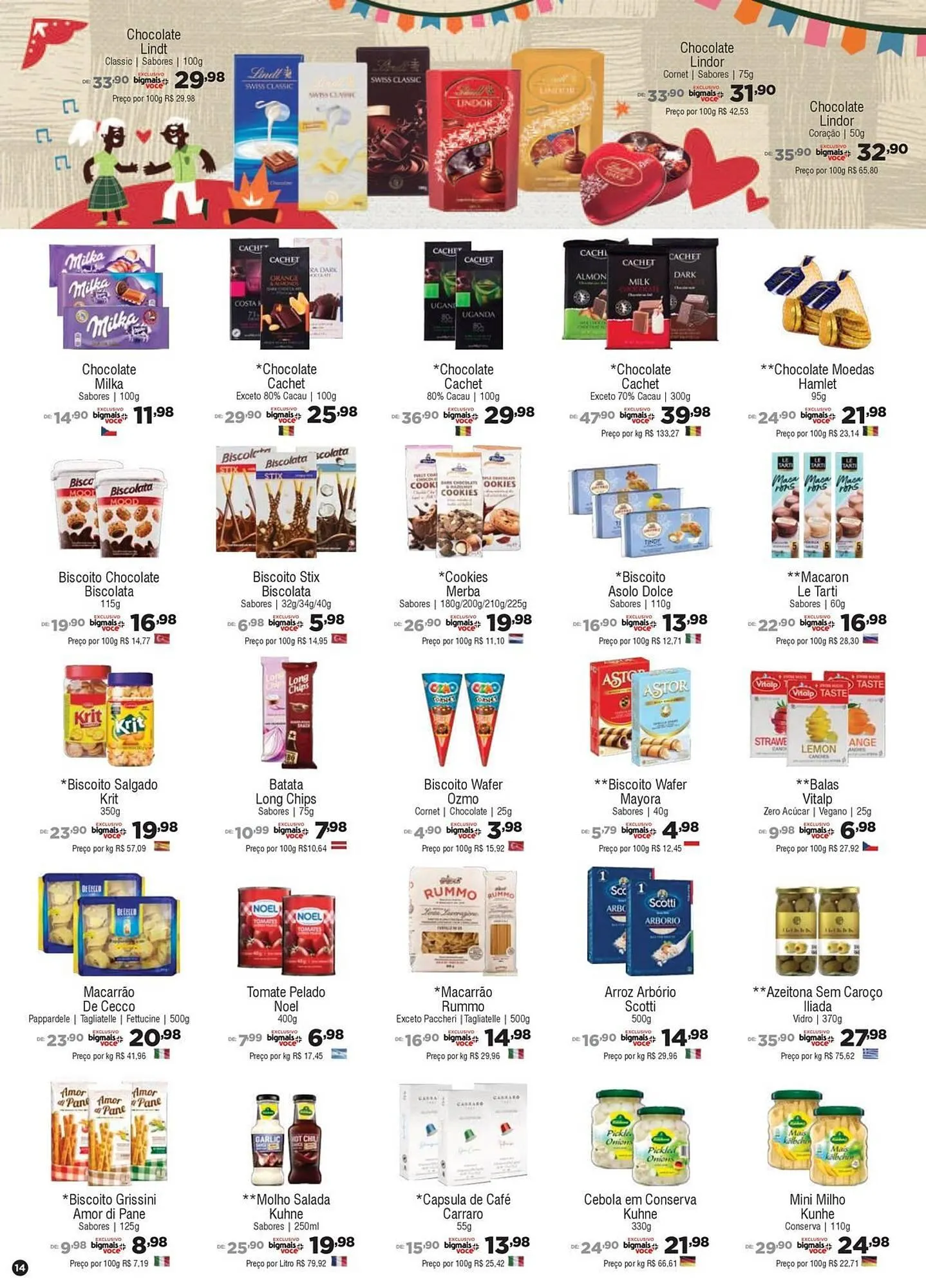 Encarte de Catálogo Big Mais Supermercados 4 de junho até 17 de junho 2025 - Pagina 14