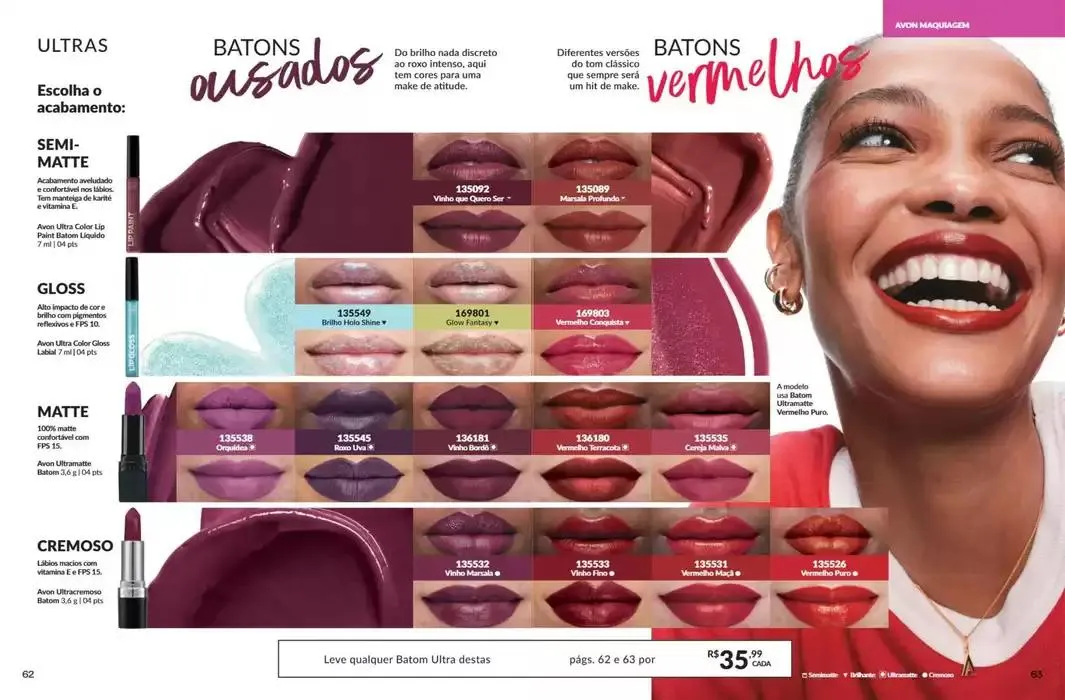 Encarte de Avon Revista Cosméticos Ciclo 8/2025 8 de abril até 15 de maio 2025 - Pagina 32