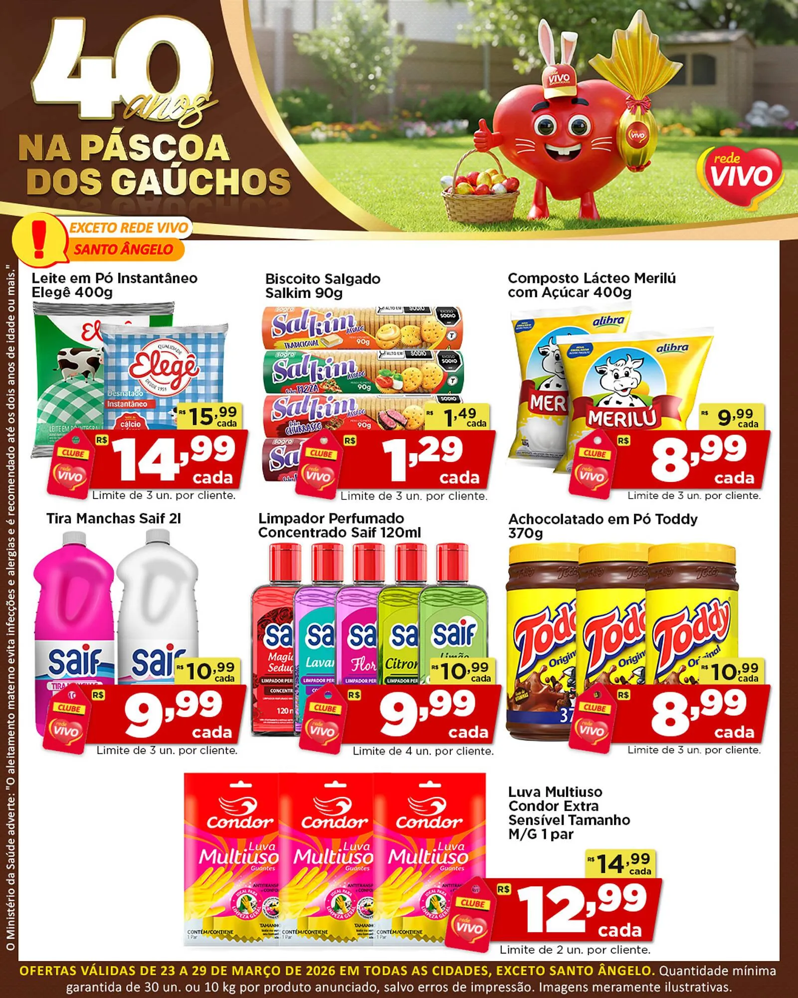 Encarte de Encarte Rede Vivo 23 de março até 29 de março 2026 - Pagina 2