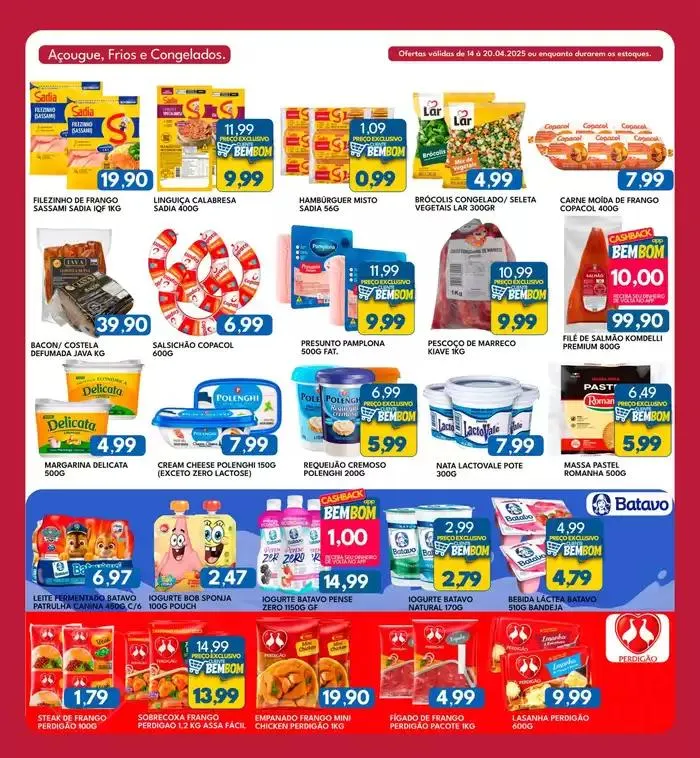 Encarte de Ofertas especiais para você 14 de abril até 20 de abril 2025 - Pagina 1