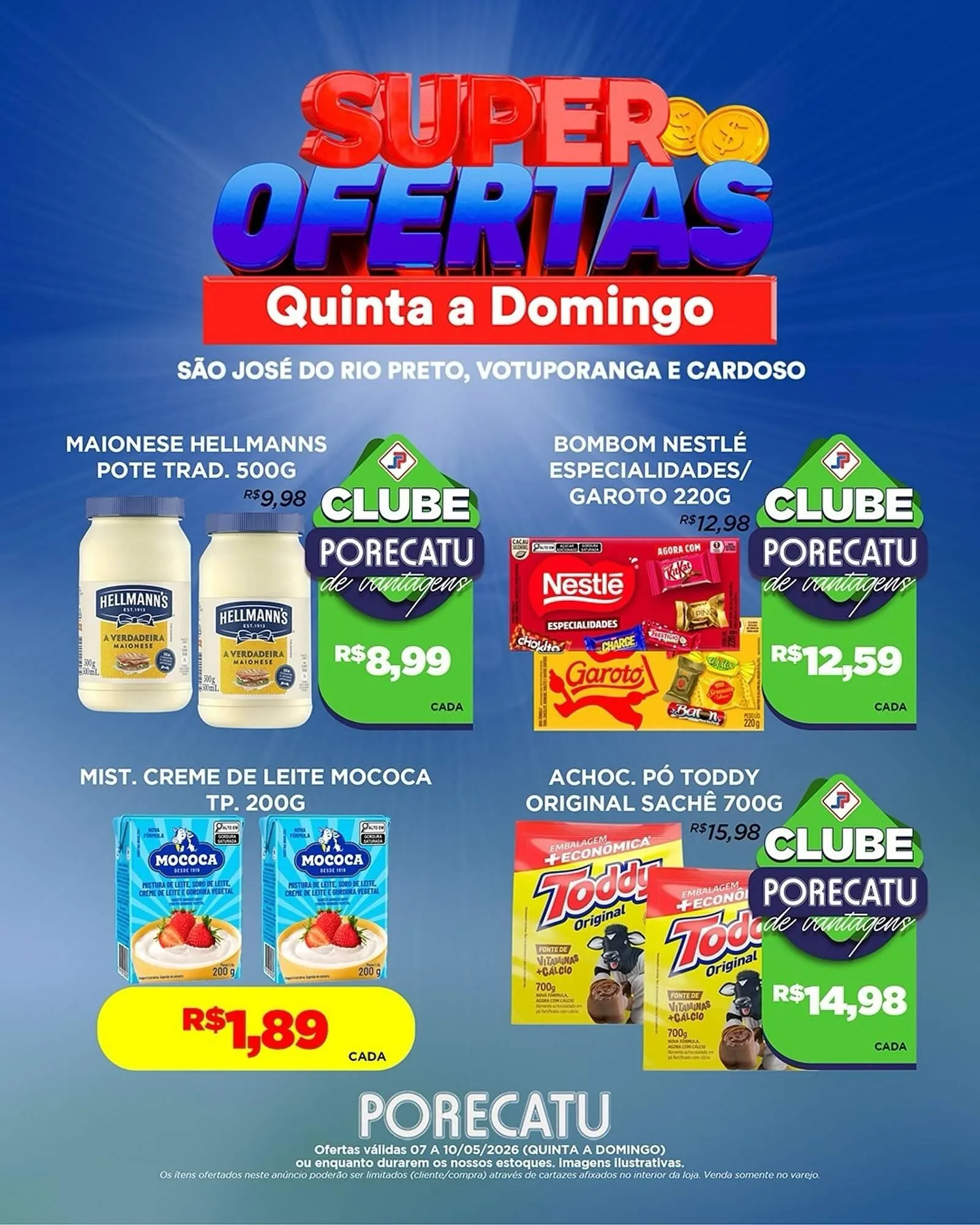 Encarte de Catálogo Supermercado Porecatu 7 de maio até 10 de maio 2026 - Pagina 7