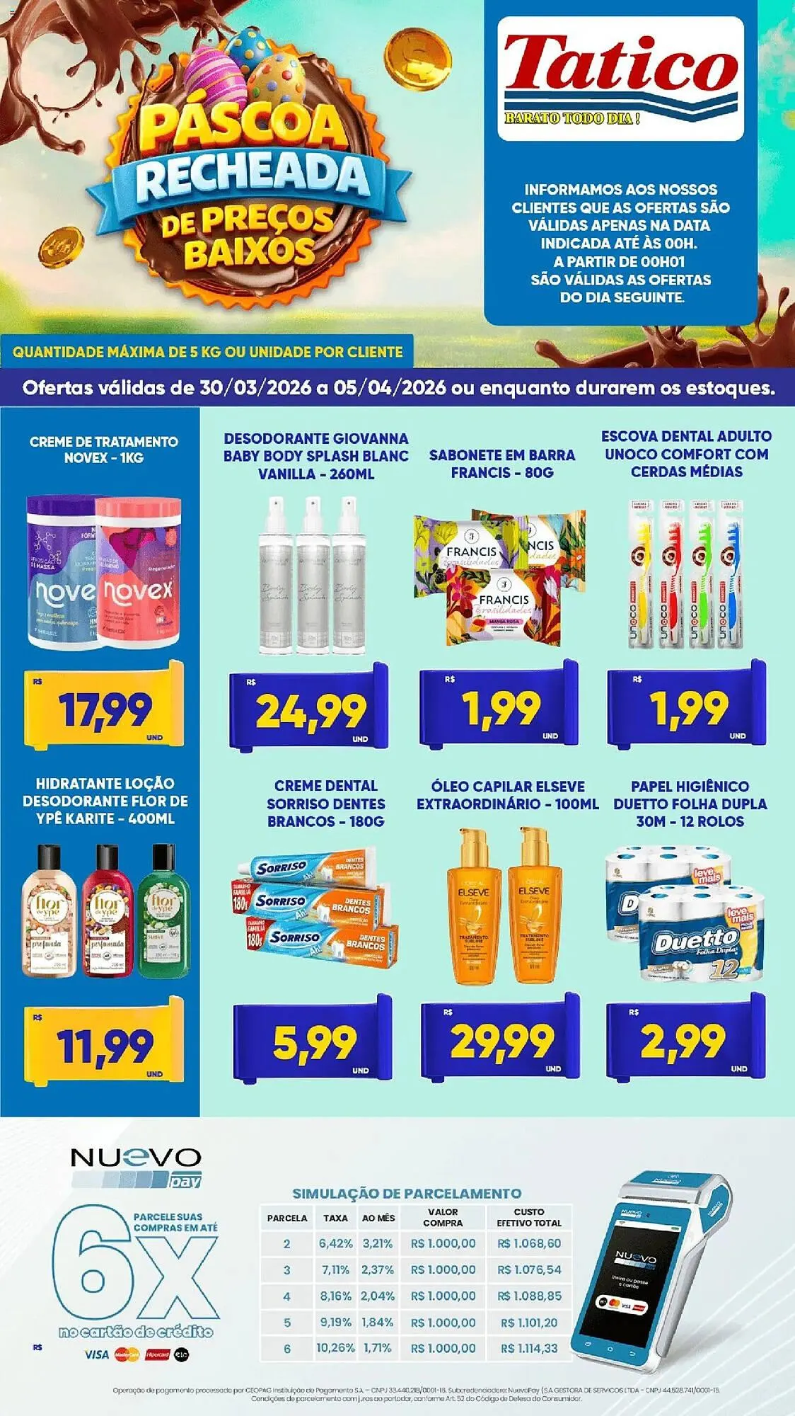 Encarte de Tabloide Tatico 6 de abril até 12 de abril 2026 - Pagina 10