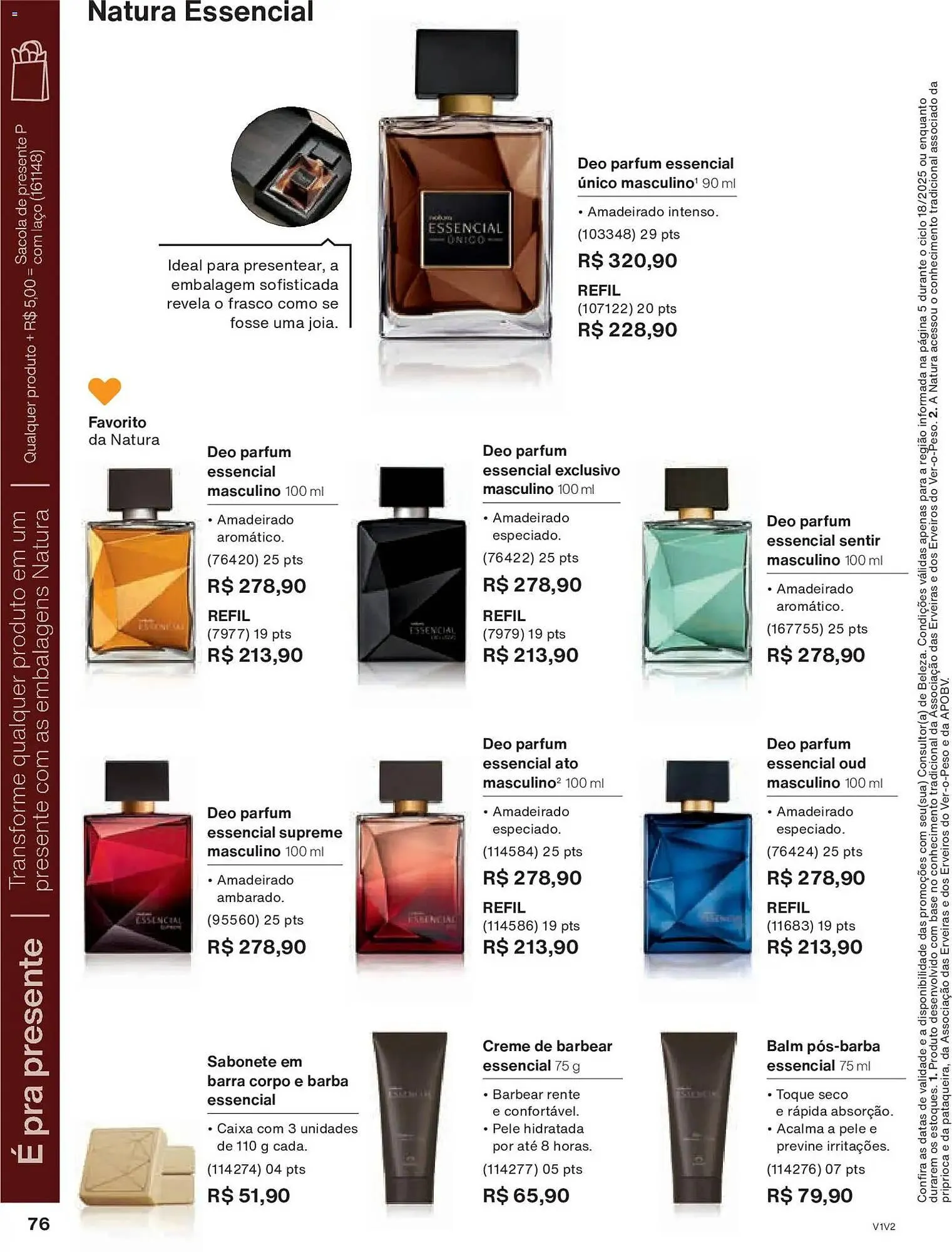Encarte de Catálogo Natura 30 de outubro até 27 de novembro 2025 - Pagina 76