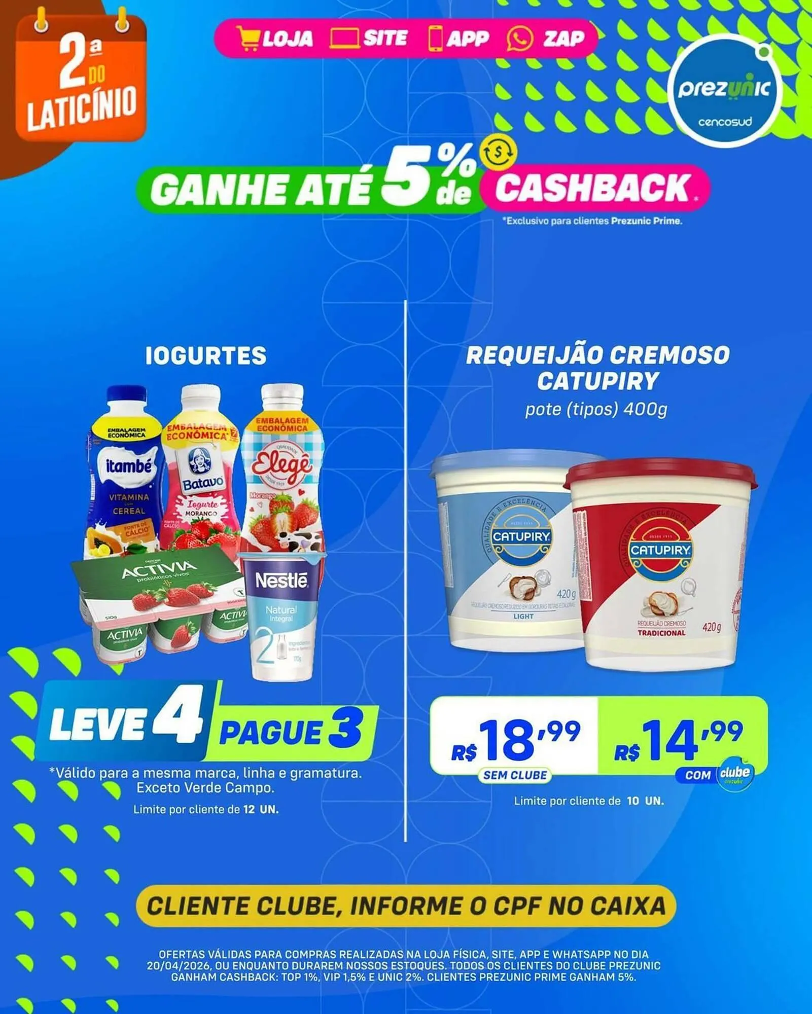Encarte de Encarte Prezunic 20 de abril até 20 de abril 2026 - Pagina 6
