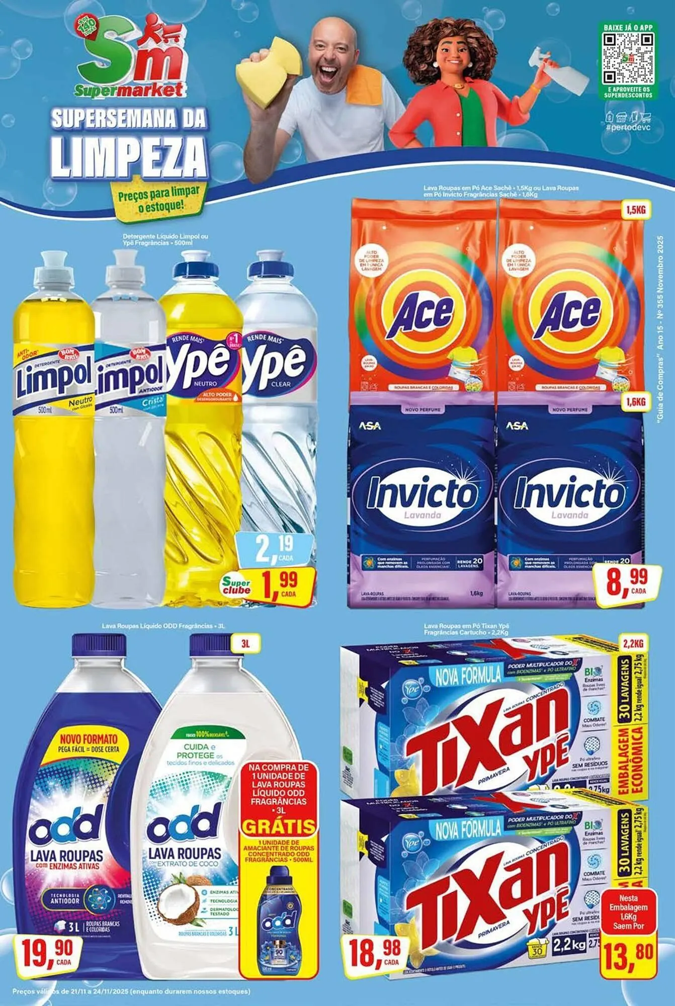 Encarte de Encarte Rede Supermarket 21 de novembro até 24 de novembro 2025 - Pagina 1