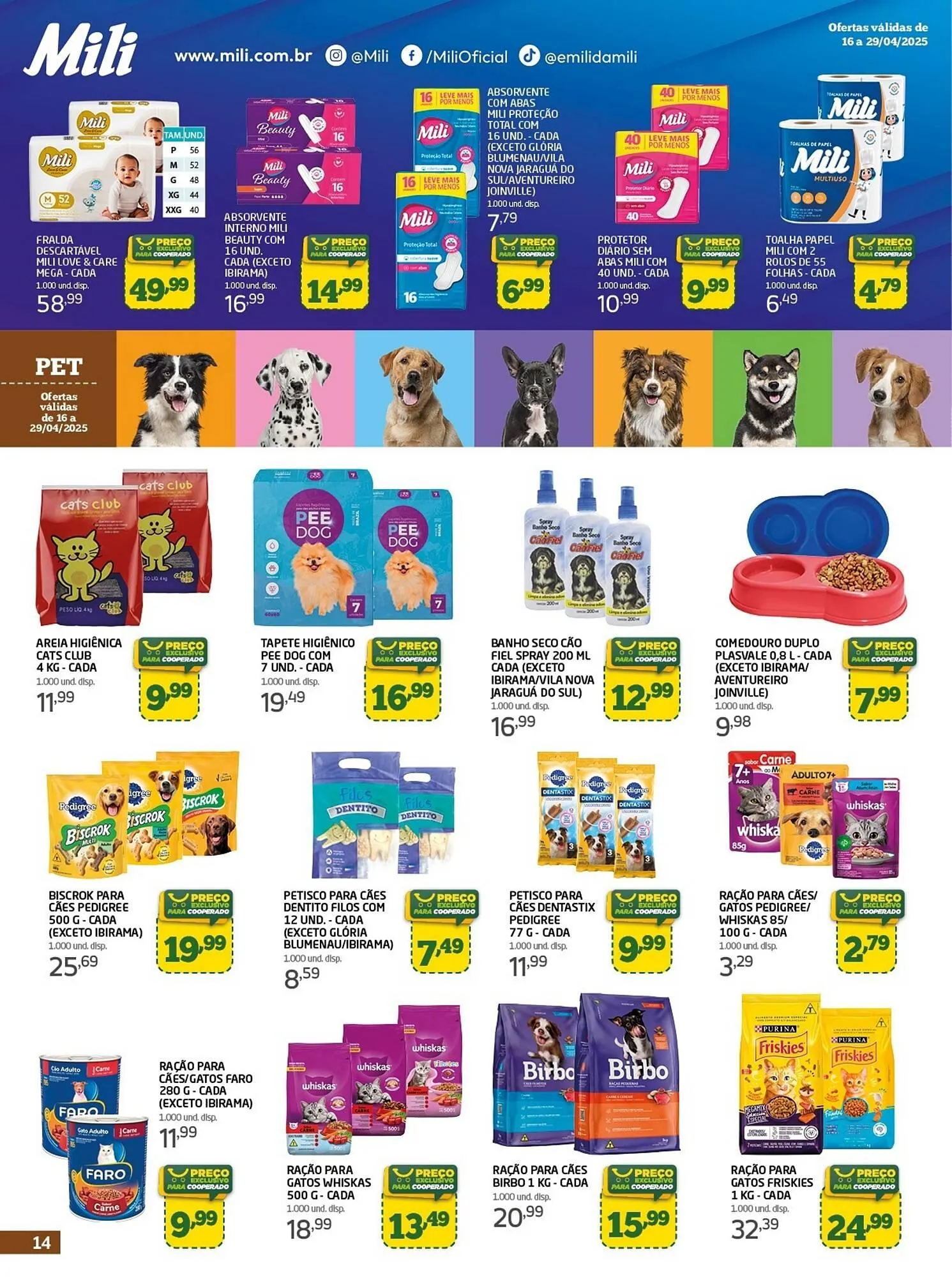 Encarte de Catálogo Cooper 16 de abril até 29 de abril 2025 - Pagina 14