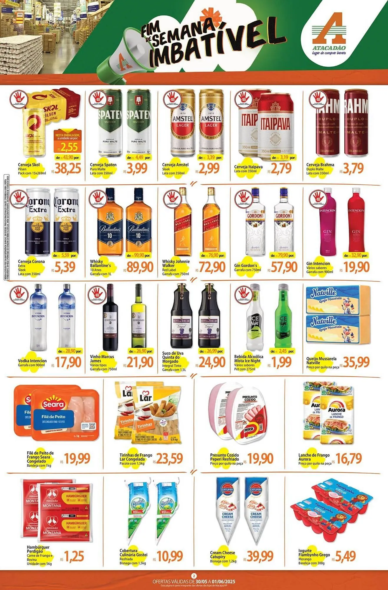 Encarte de Catálogo Atacadão 30 de maio até 1 de junho 2025 - Pagina 2