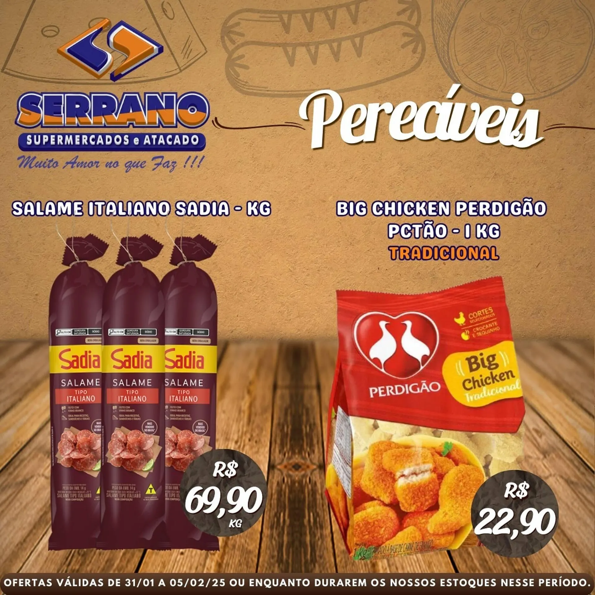 Encarte de Catálogo Serrano Supermercado 4 de fevereiro até 5 de fevereiro 2025 - Pagina 3