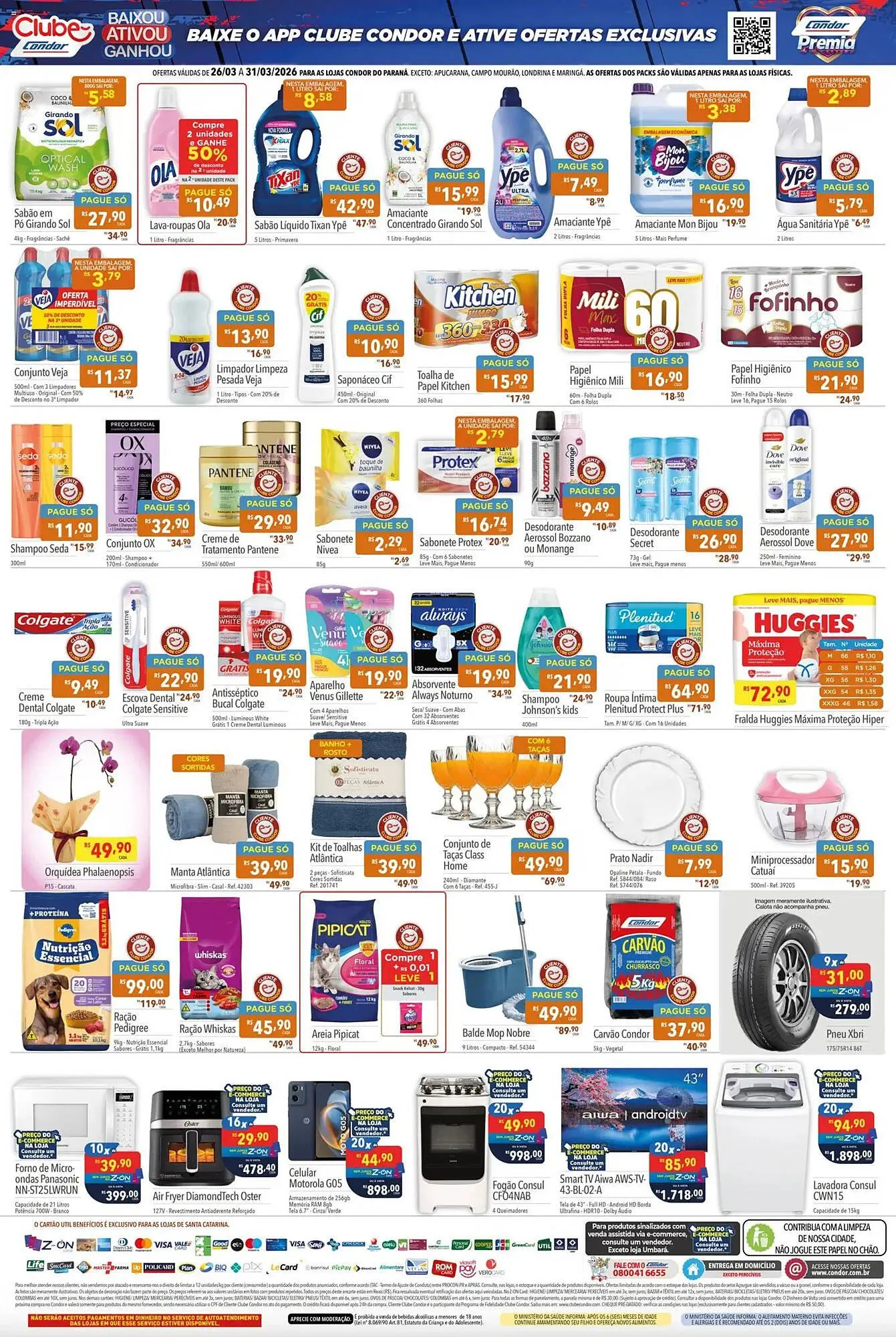 Encarte de Catálogo Supermercados Condor 26 de março até 1 de junho 2026 - Pagina 4