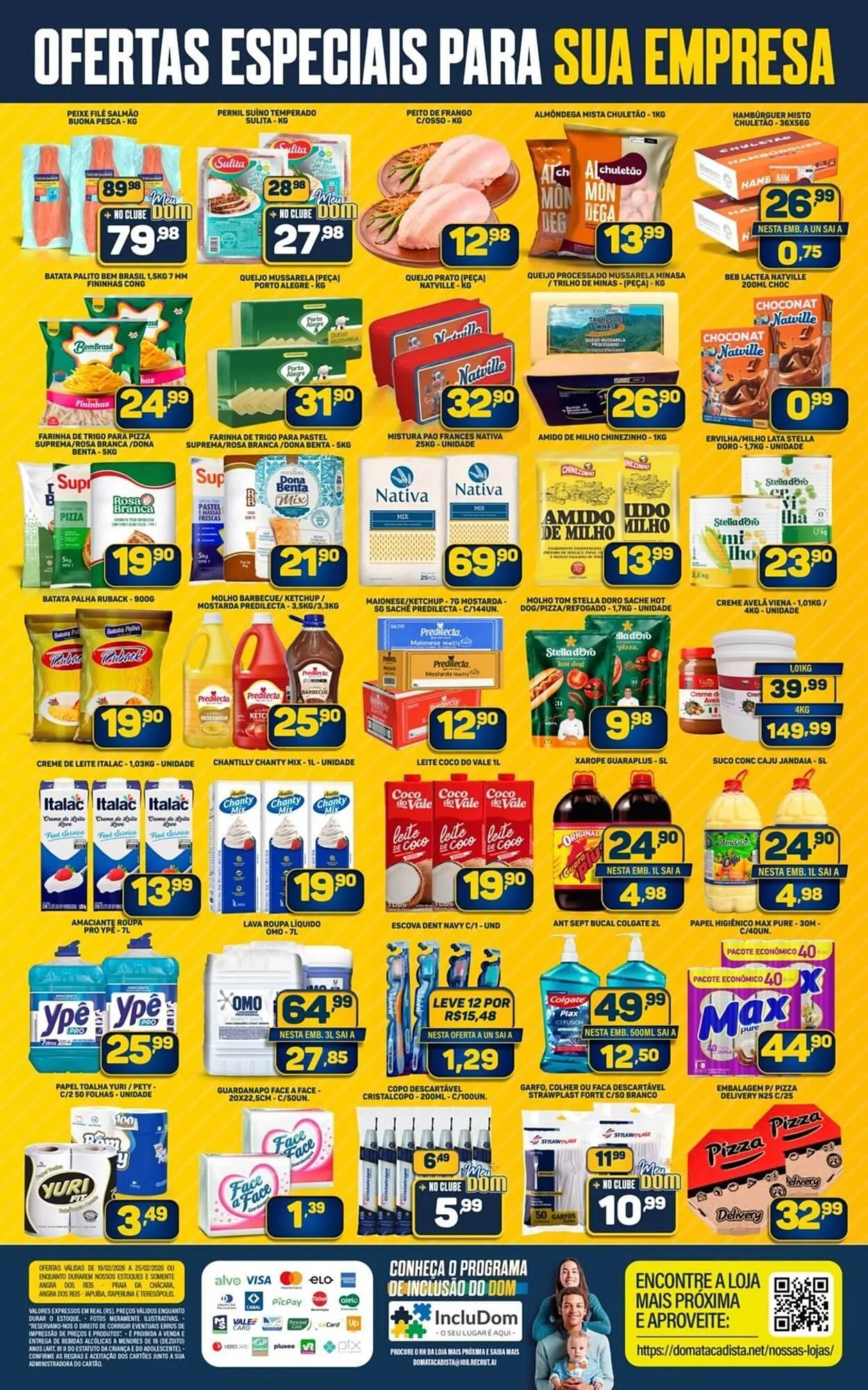 Encarte de Encarte Dom Atacadista 19 de fevereiro até 25 de fevereiro 2026 - Pagina 8