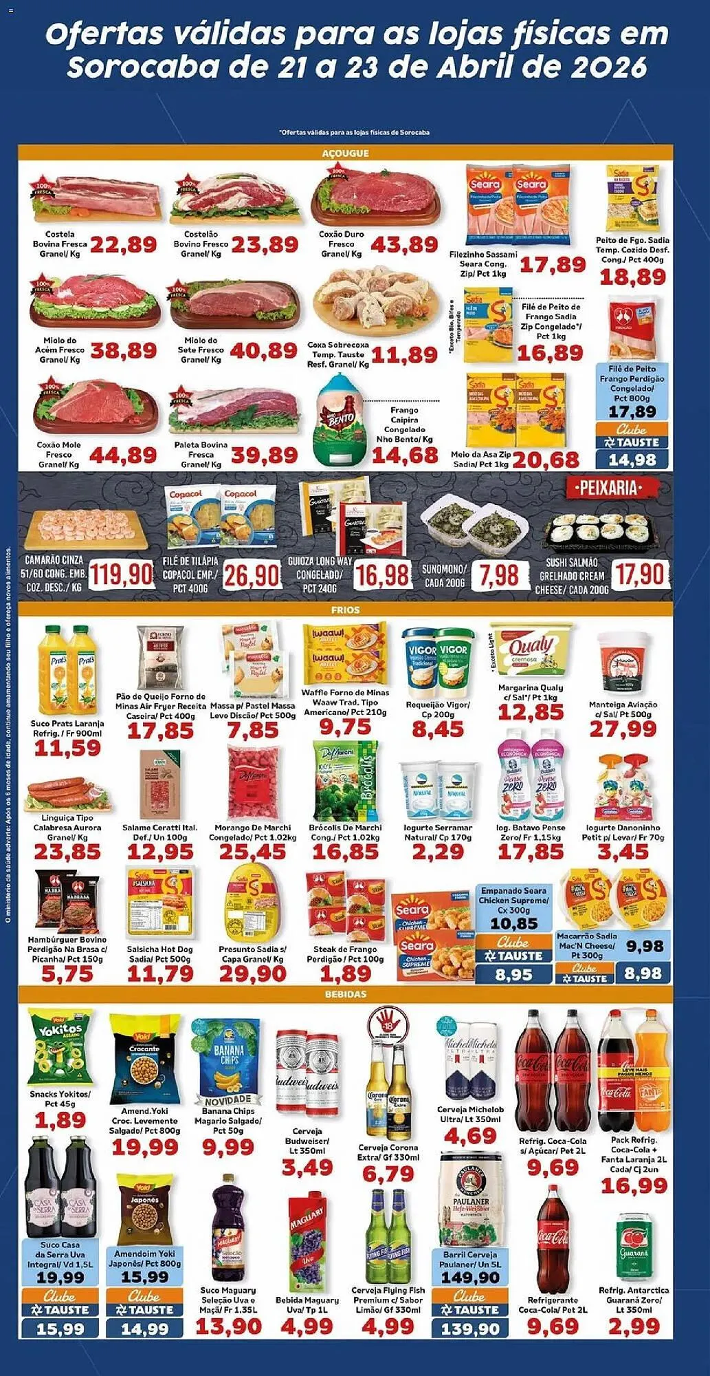Encarte de Catálogo Supermercados Tauste 21 de abril até 24 de abril 2026 - Pagina 4