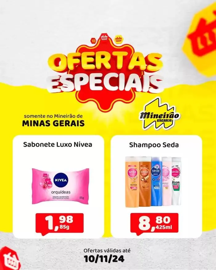 Encarte de Ofertas Mineirão Atacarejo 5 de novembro até 10 de novembro 2024 - Pagina 1