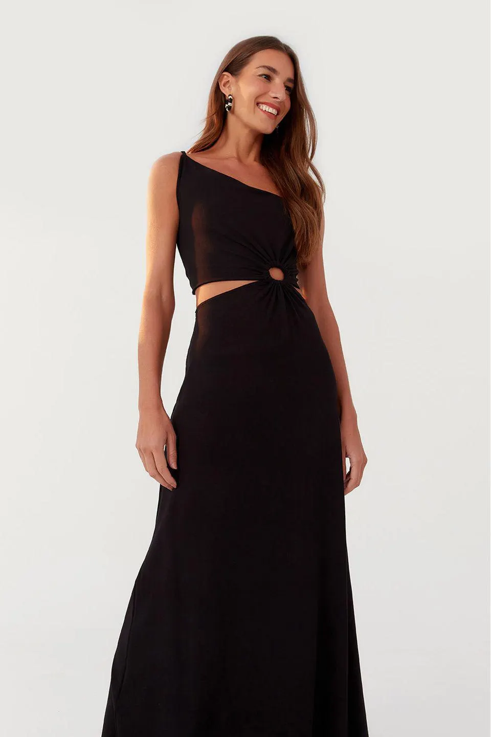 Vestido Argola Crepe