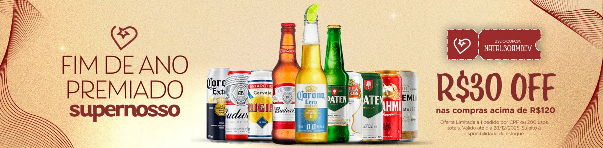 Encarte de Folheto Super Nosso 23 de dezembro até 28 de dezembro 2025 - Pagina 1