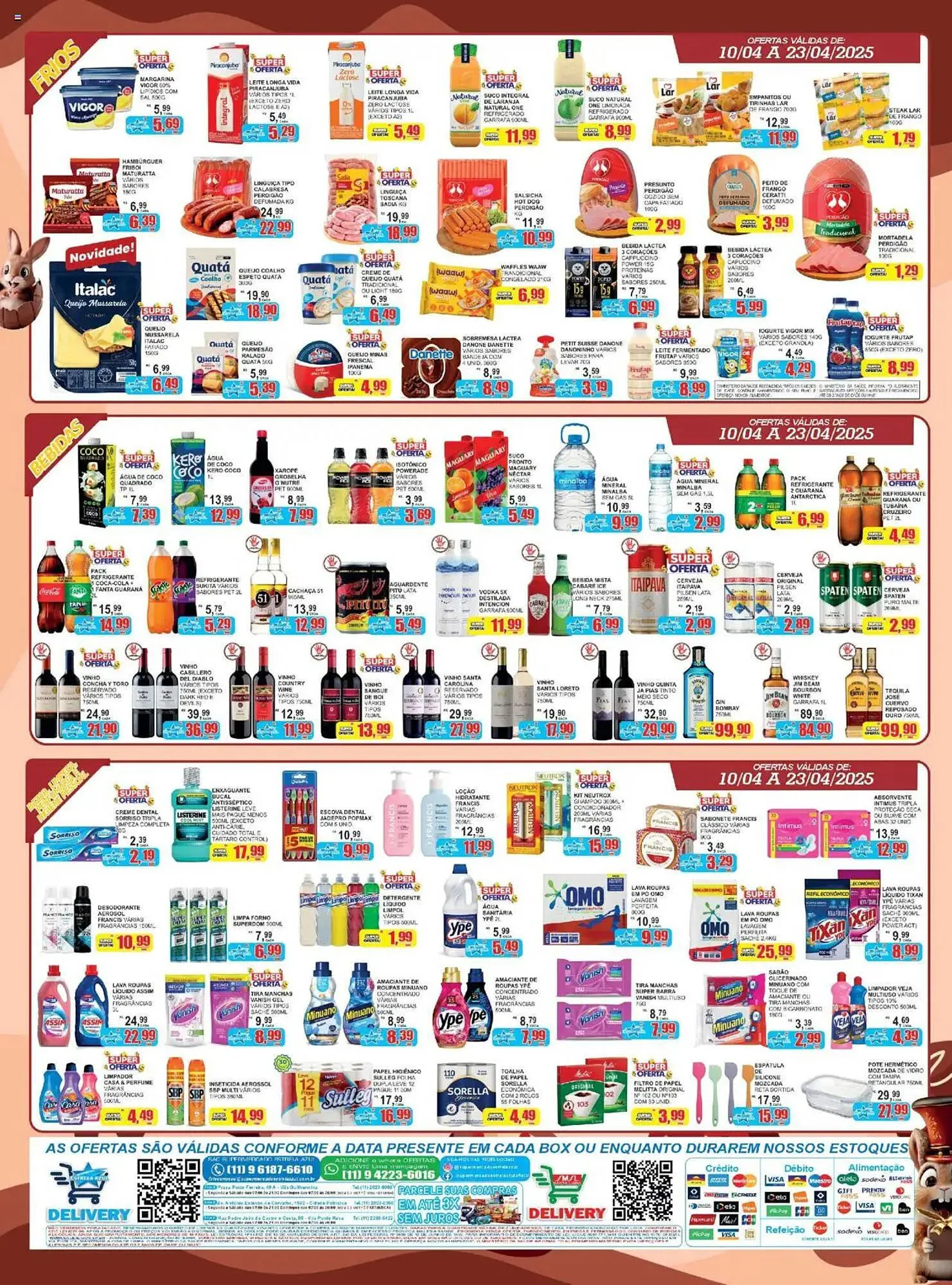 Encarte de Catálogo Supermercado Estrela Azul 10 de abril até 23 de abril 2025 - Pagina 4