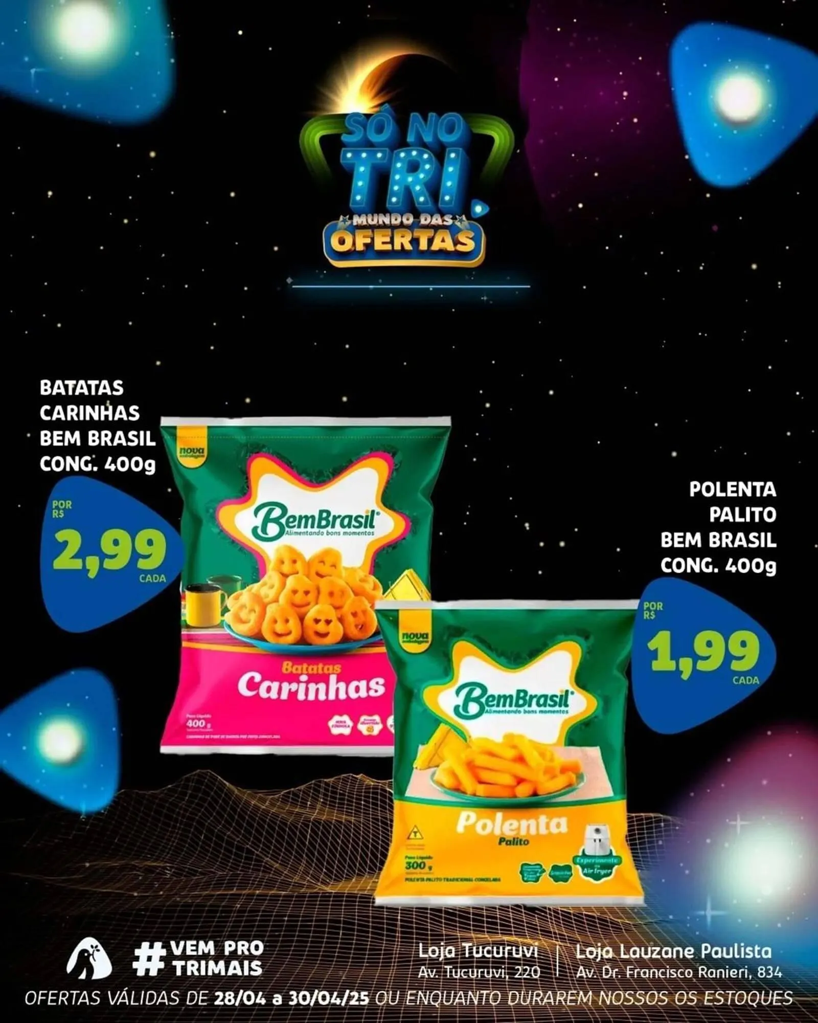 Encarte de Catálogo Trimais Supermercado 28 de abril até 30 de abril 2025 - Pagina 3