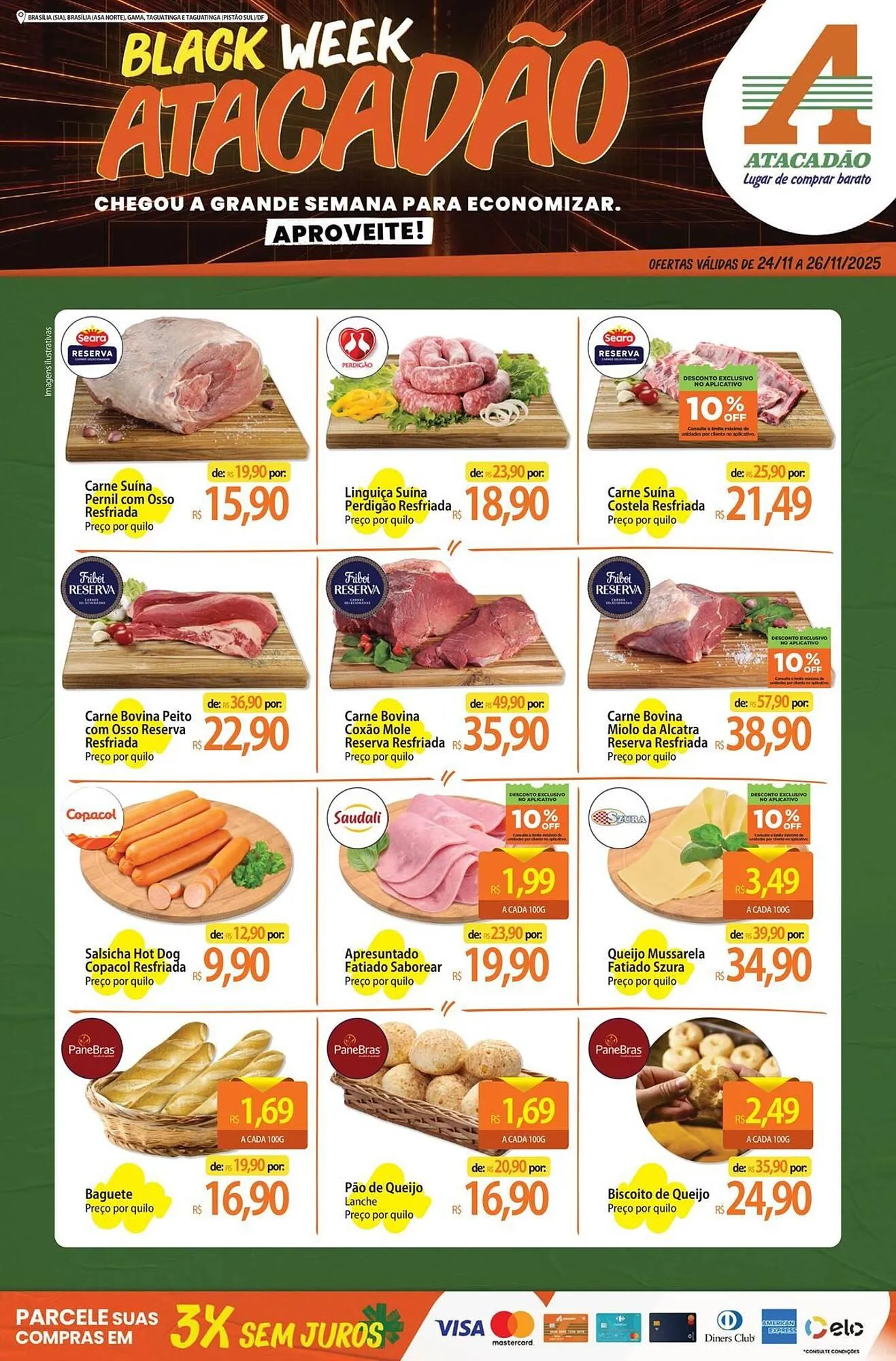 Encarte de Folheto Atacadão 25 de novembro até 26 de novembro 2025 - Pagina 1