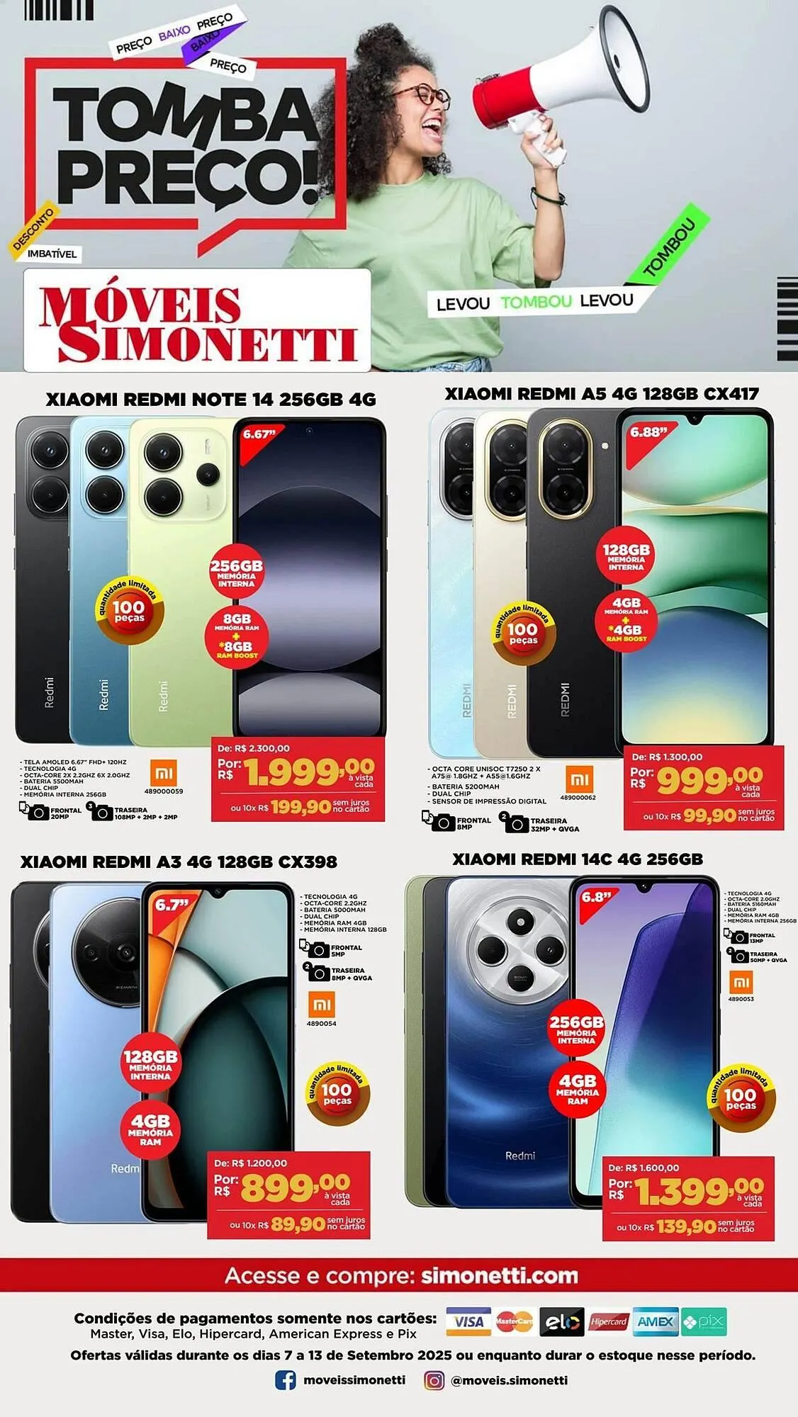 Encarte de Catálogo Móveis Simonetti 8 de setembro até 13 de setembro 2025 - Pagina 59