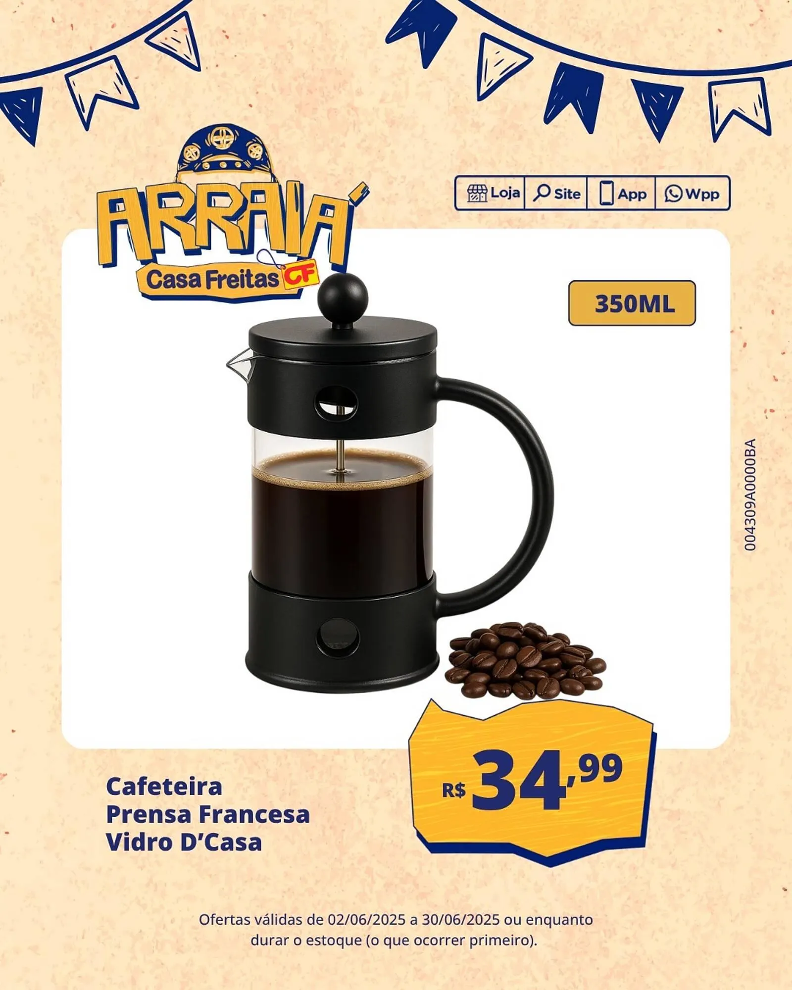 Encarte de Catálogo Casa Freitas 7 de junho até 30 de junho 2025 - Pagina 1